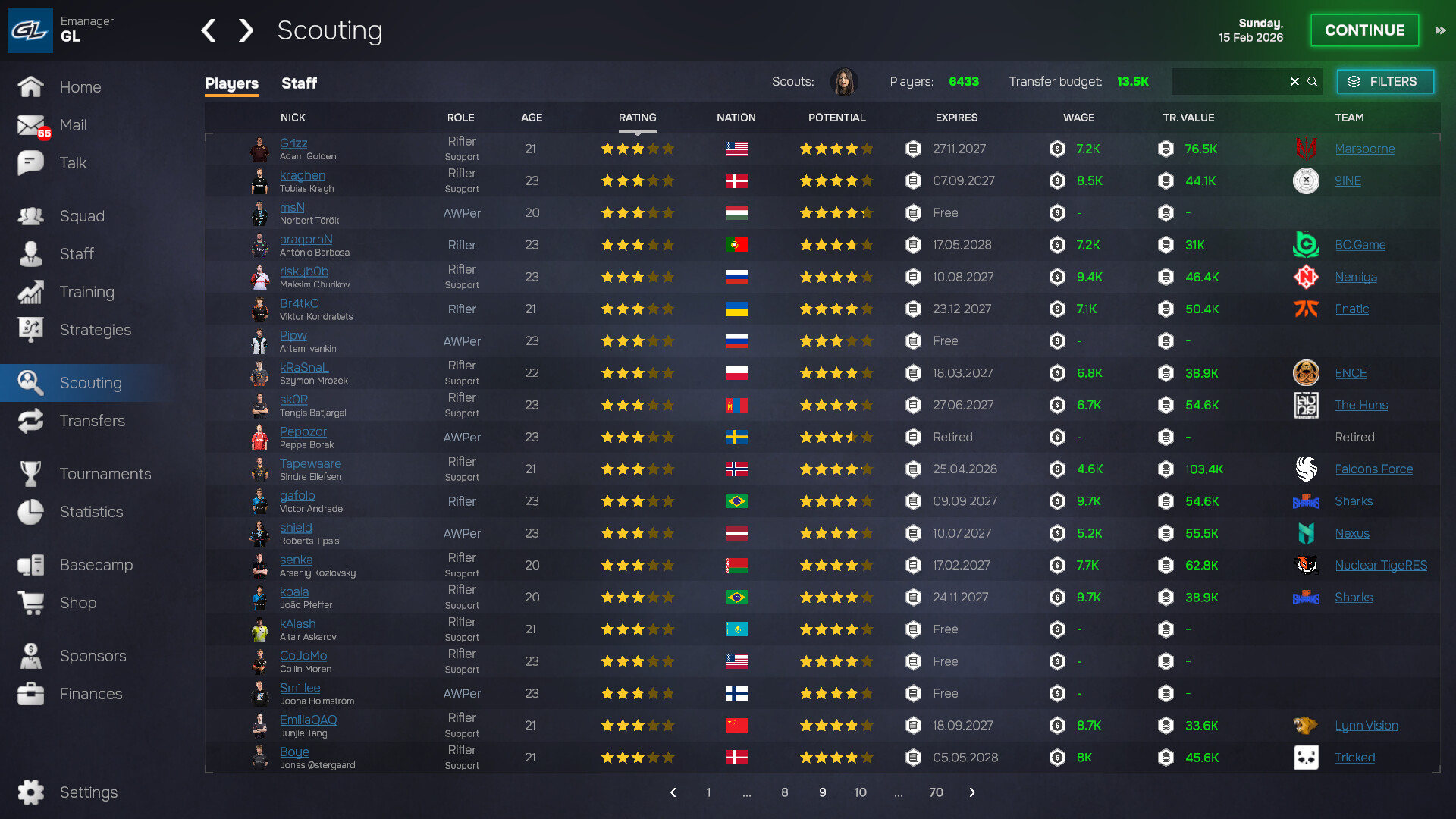 Скриншот 12: Esports Manager 2026