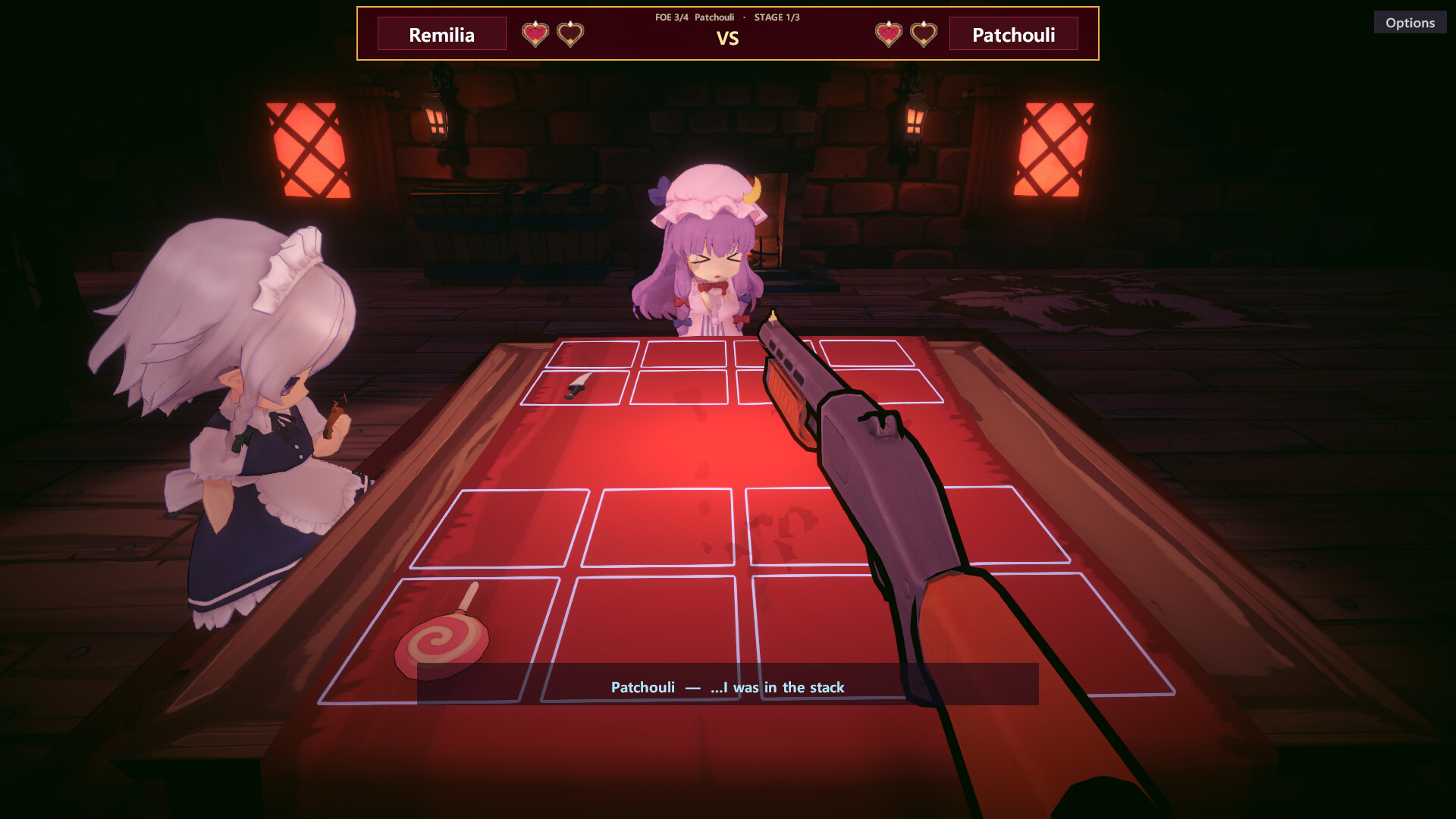 Скриншот: Touhou Russian Roulette