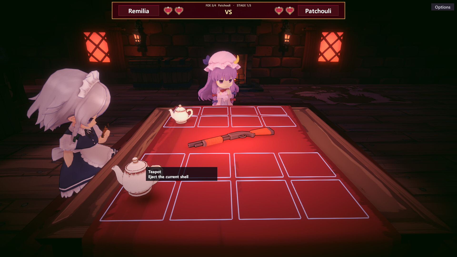 Скриншот: Touhou Russian Roulette