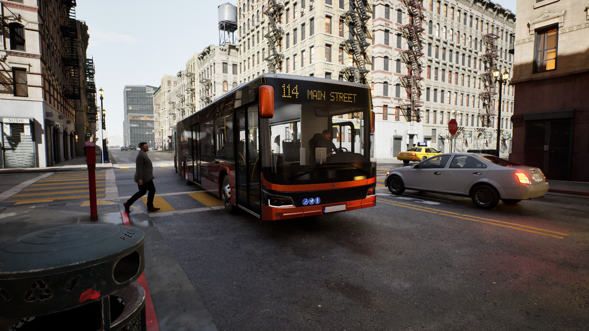 Скриншот: City Bus Simulator 2026