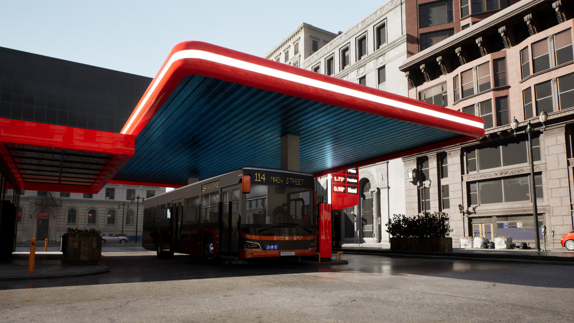 Скриншот: City Bus Simulator 2026