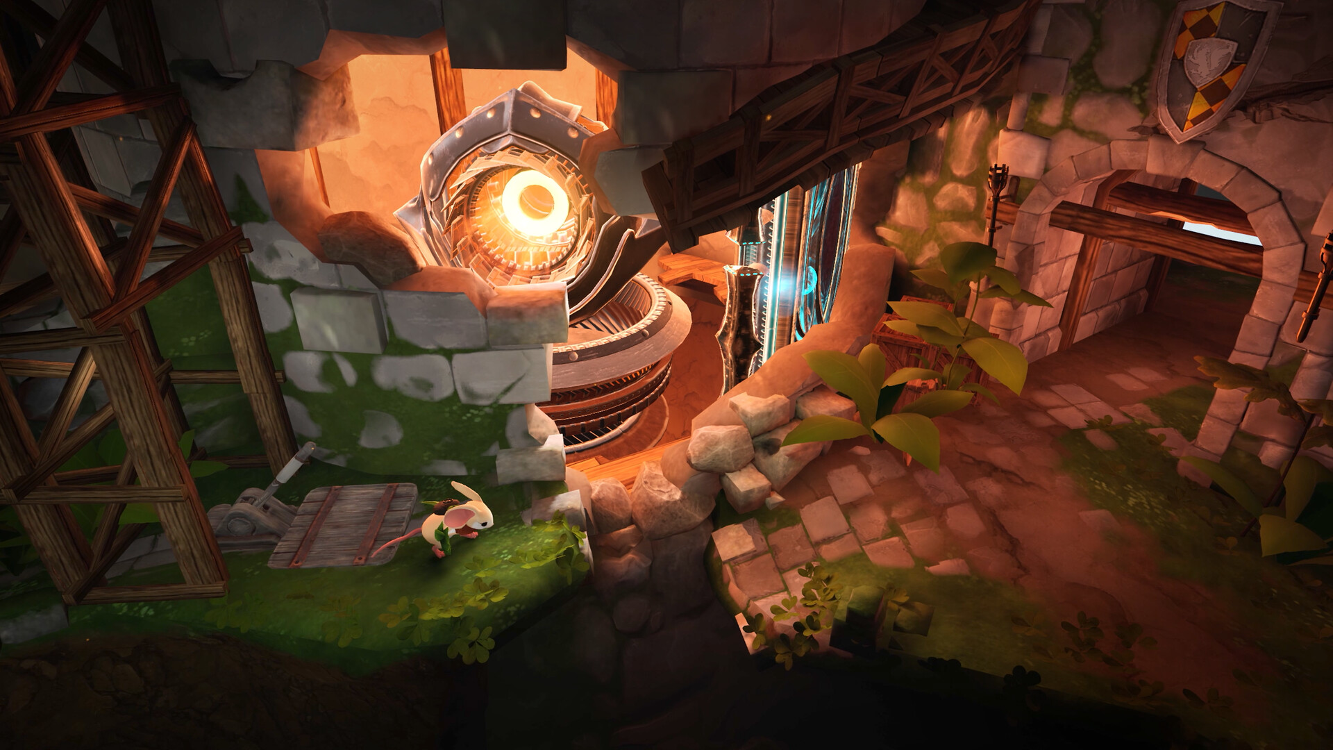 Скриншот: Moss: The Forgotten Relic 
