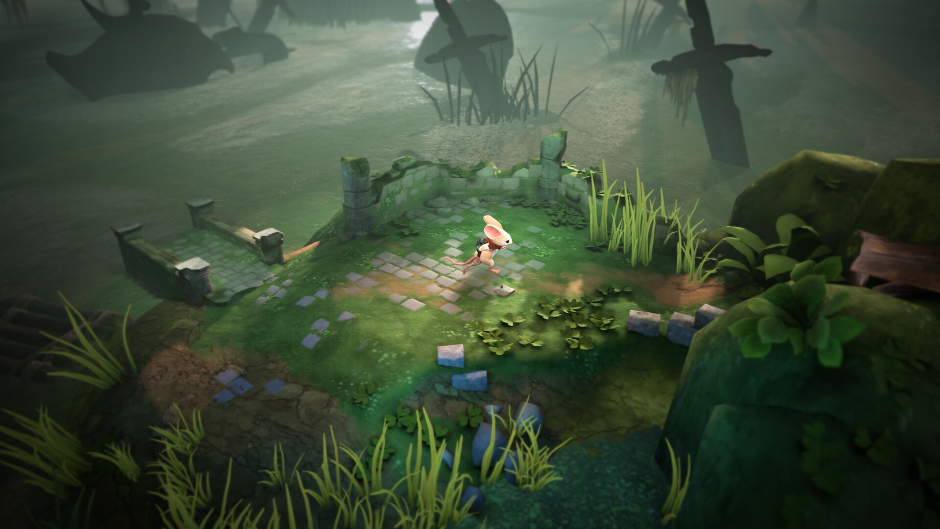Скриншот 9: Moss: The Forgotten Relic 