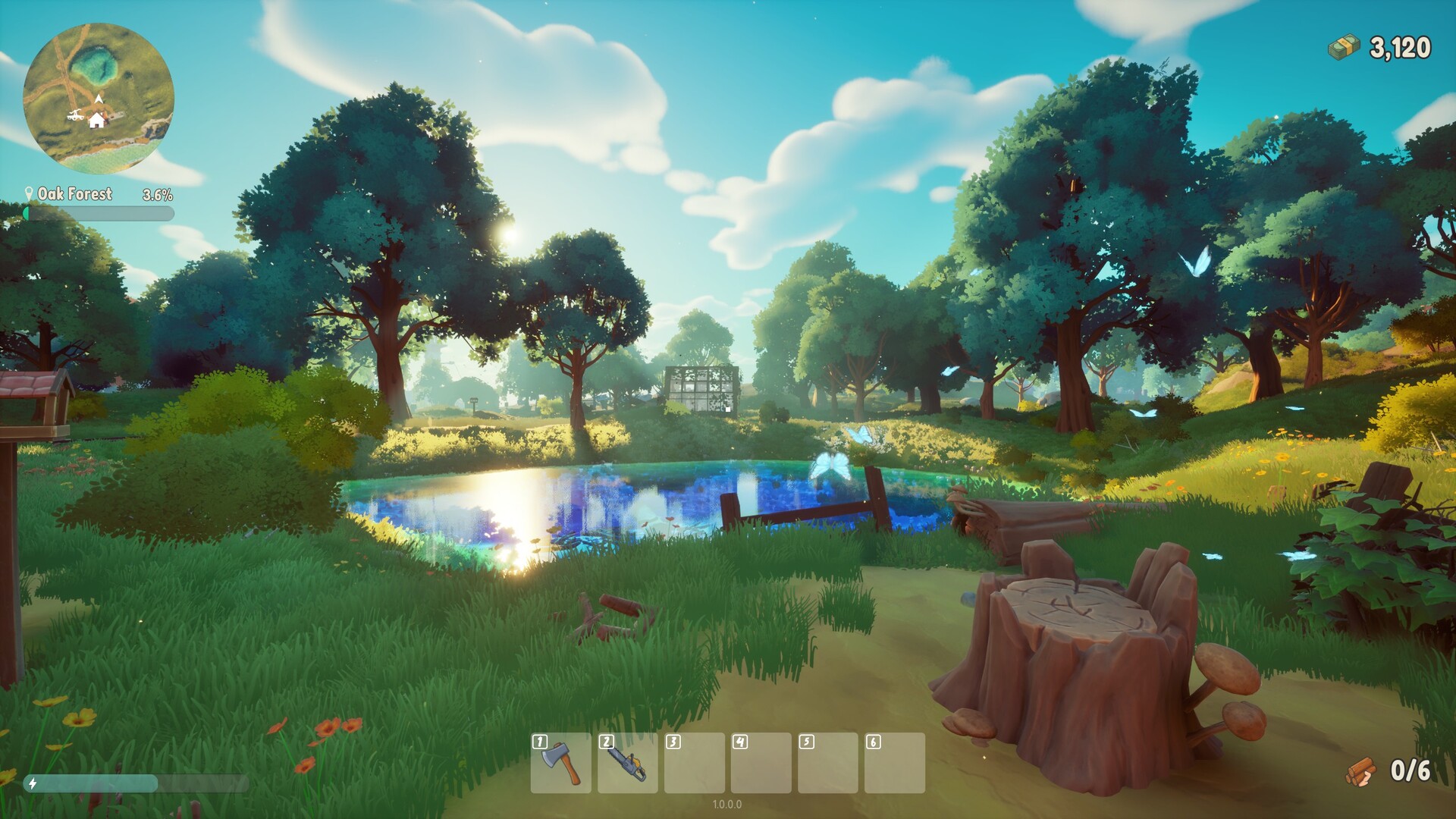 Скриншот 12: A Game About Chopping Trees