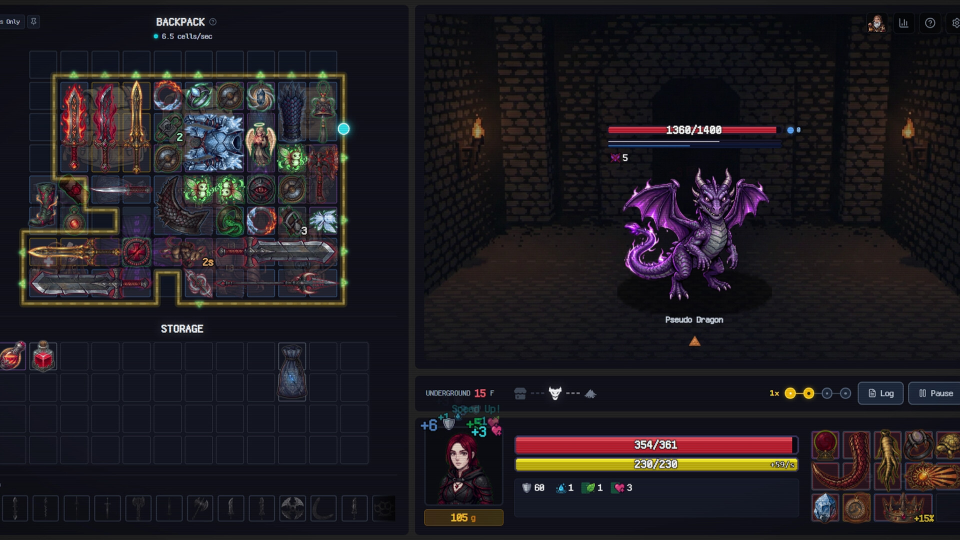 Скриншот: Backpack Dungeon