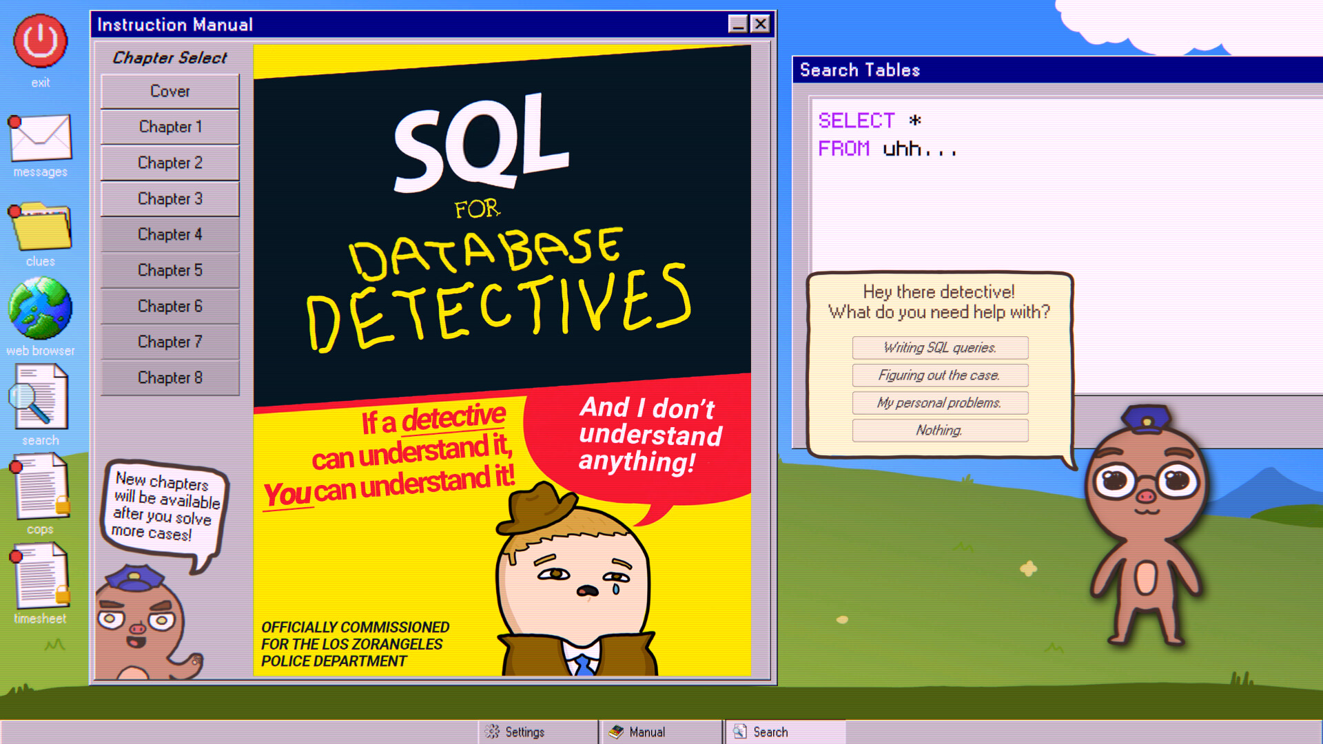Скриншот: Database Detective: Minor Crimes Division
