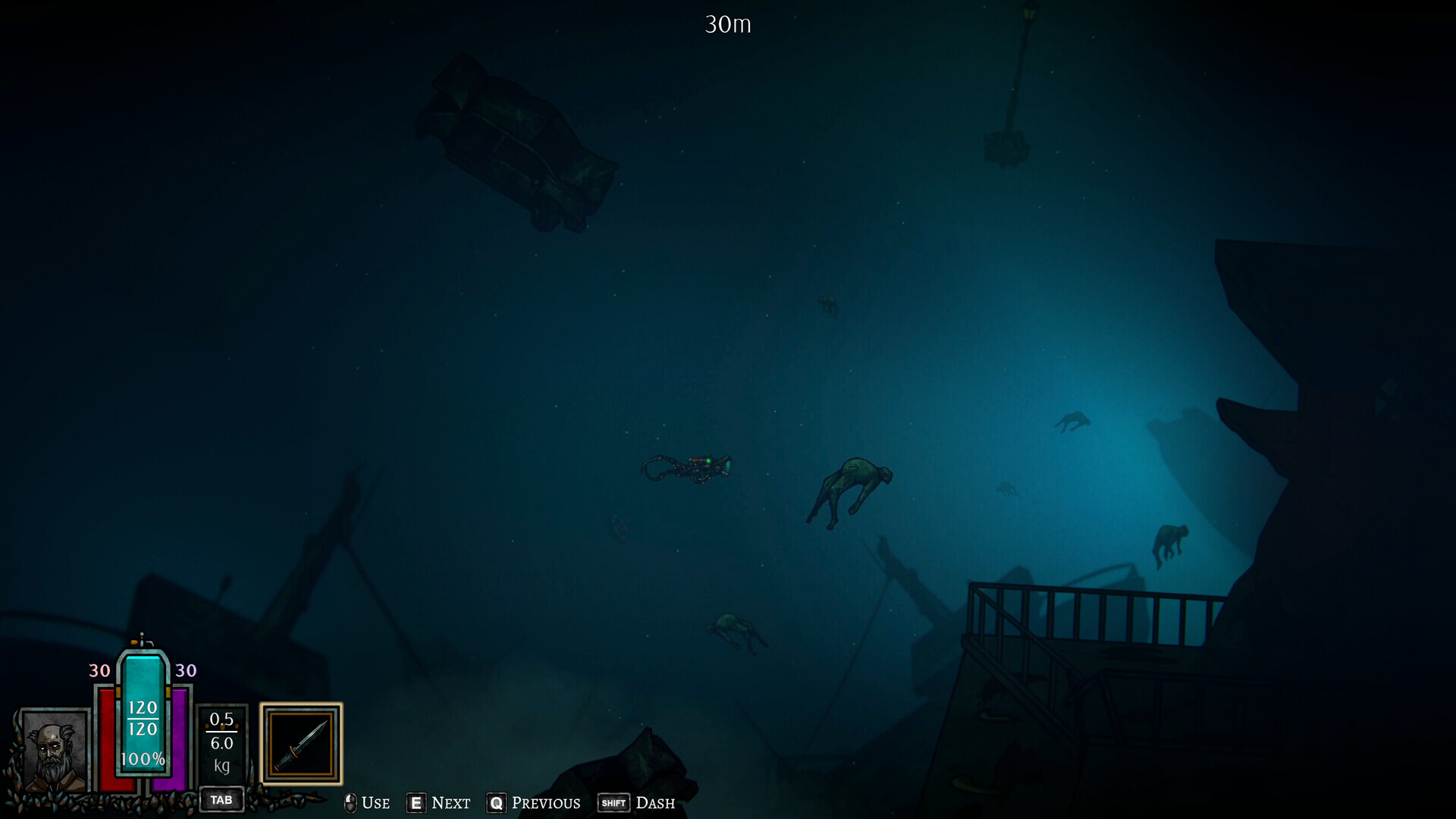 Скриншот: DIVE or DIE - Children of Rain