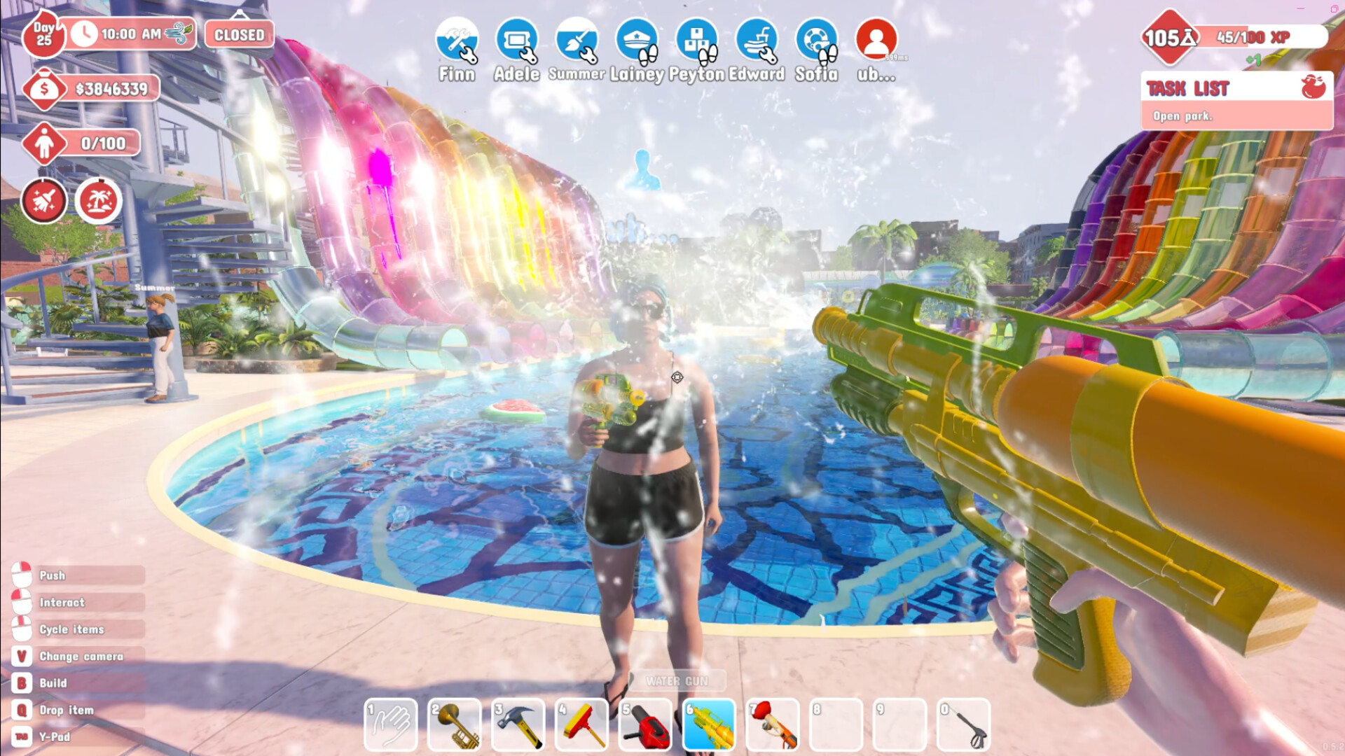 Скриншот: Waterpark Simulator