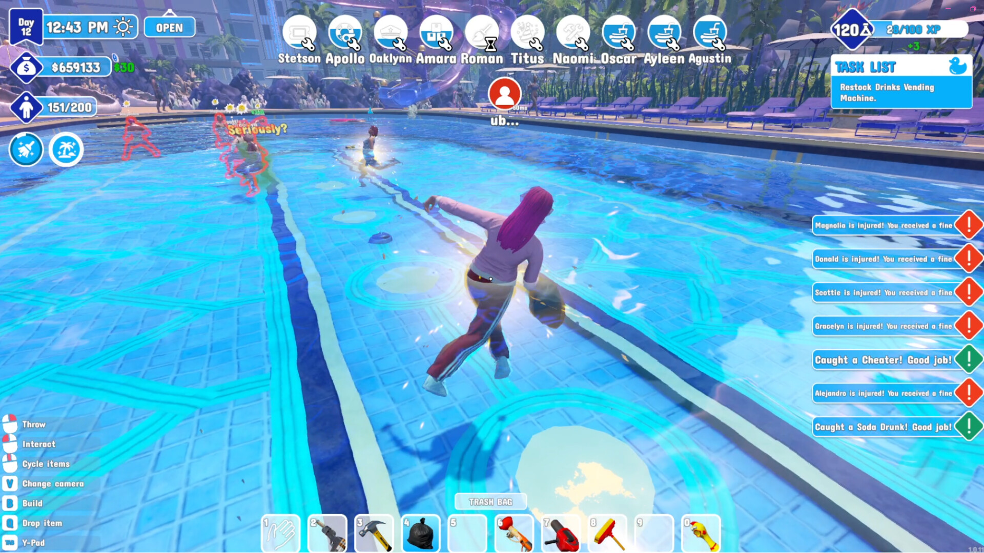 Скриншот: Waterpark Simulator