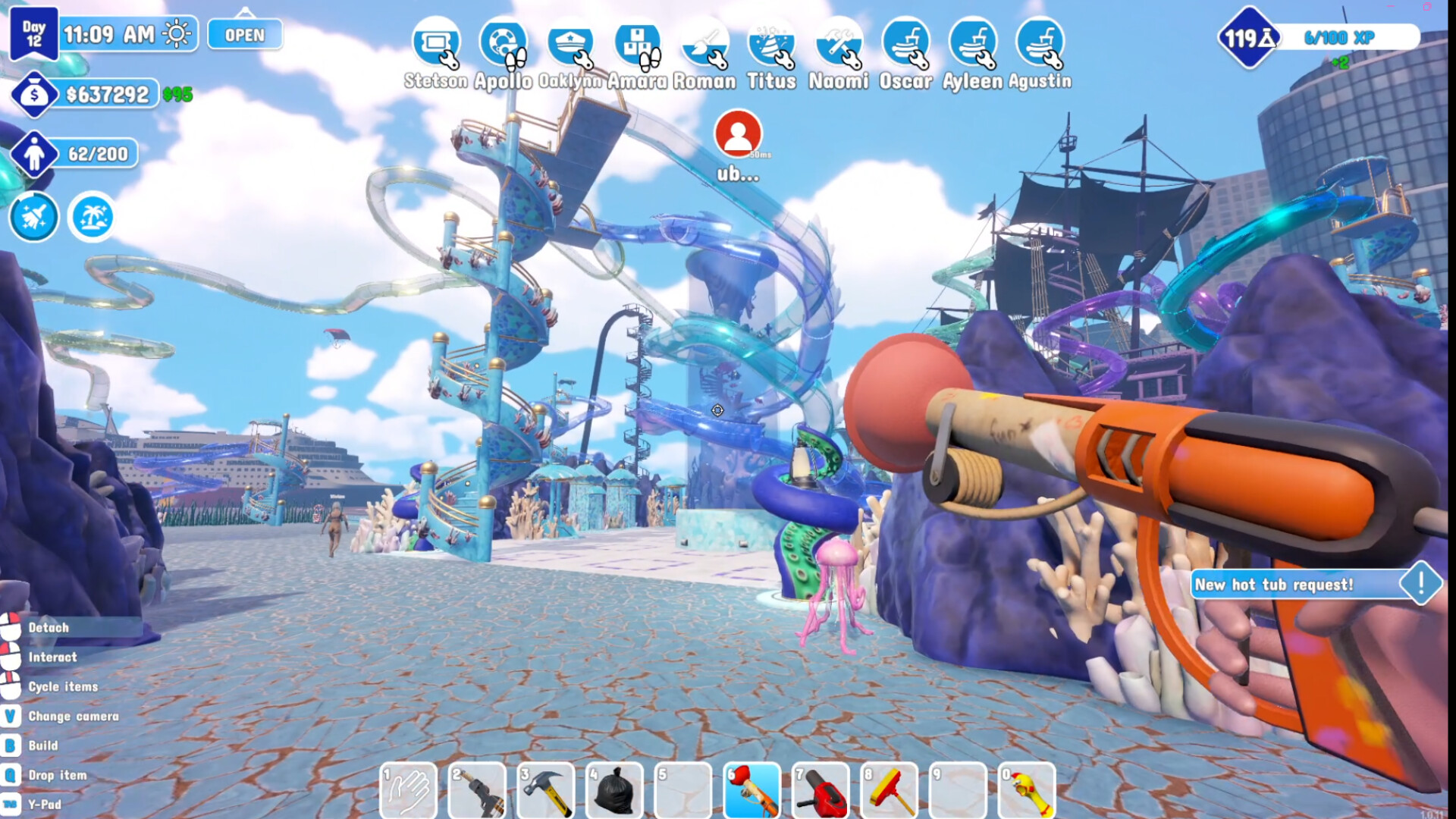 Скриншот: Waterpark Simulator