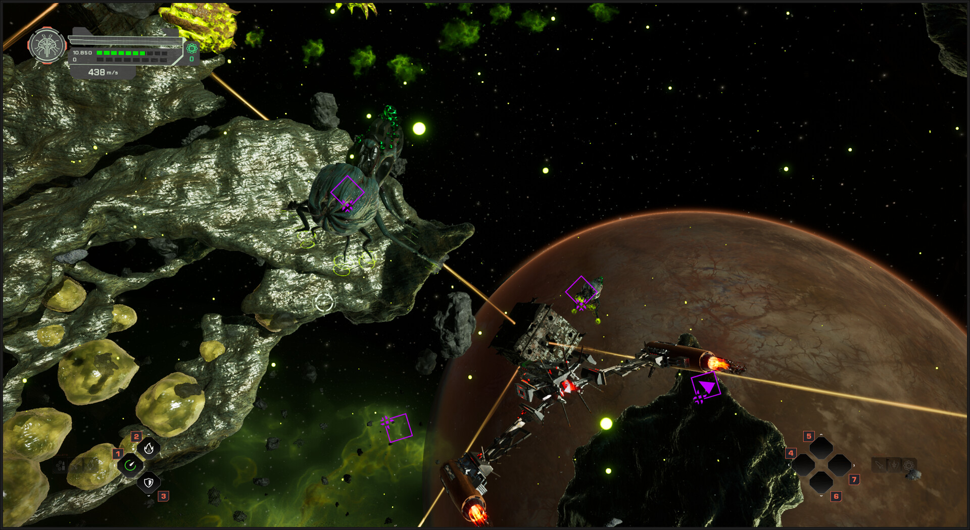 Скриншот: HELL GALAXY