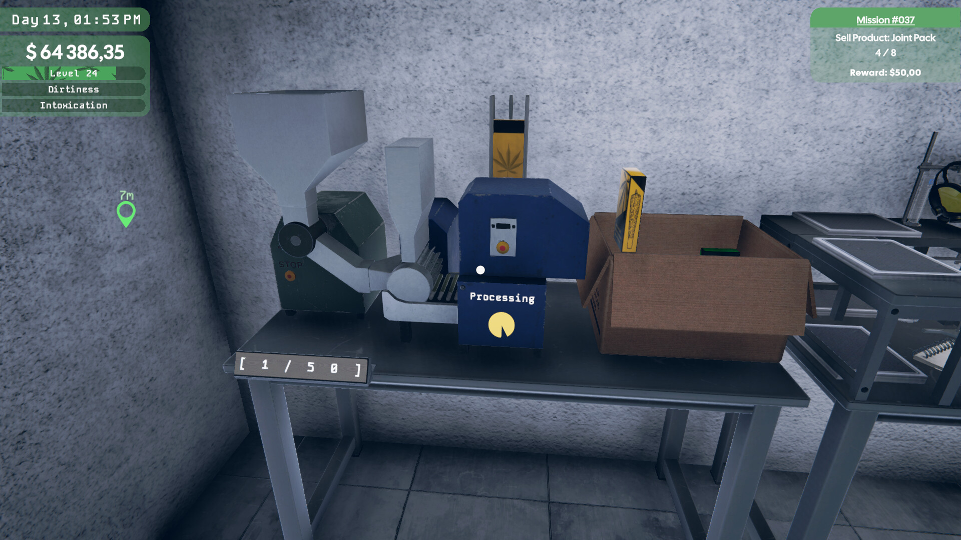 Скриншот: Weed Supermarket Simulator