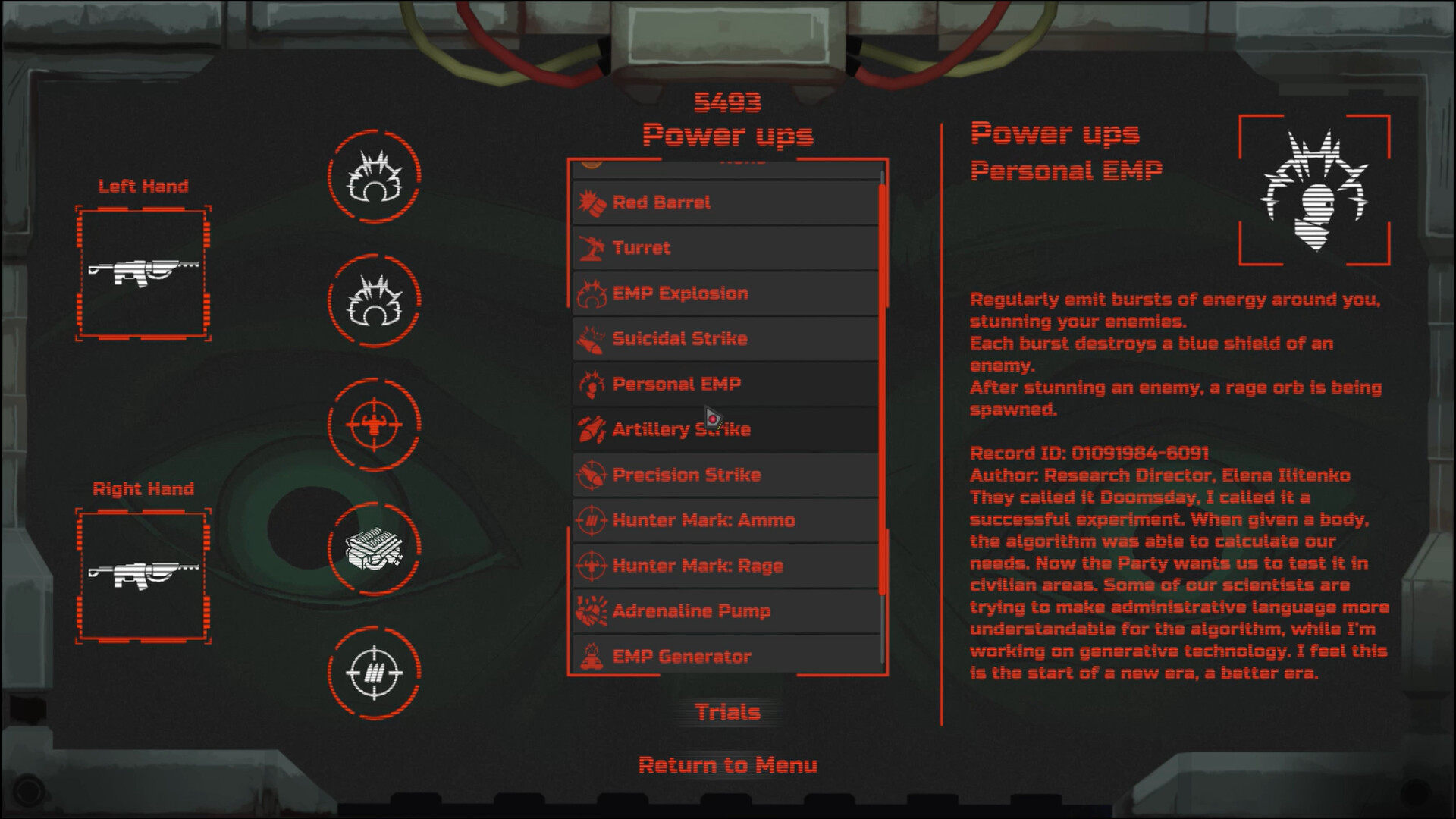 Скриншот: System Breakdown