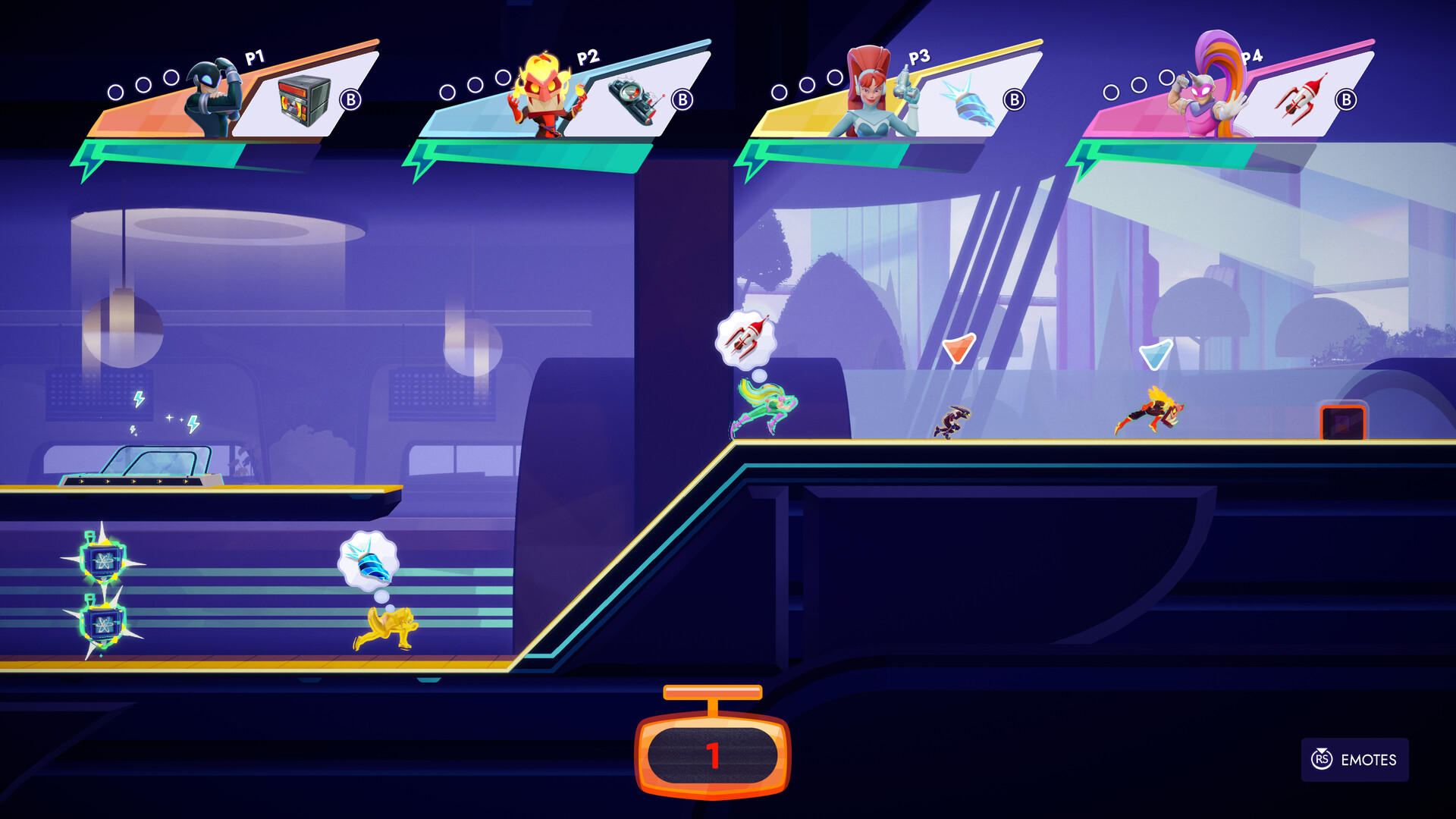 Скриншот: SpeedRunners 2: King of Speed