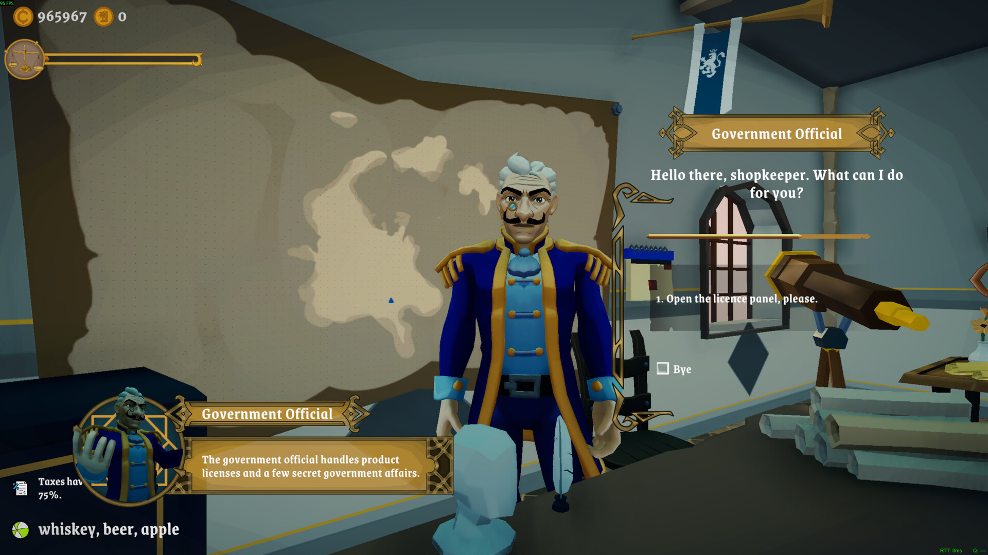 Скриншот: Island Market Simulator
