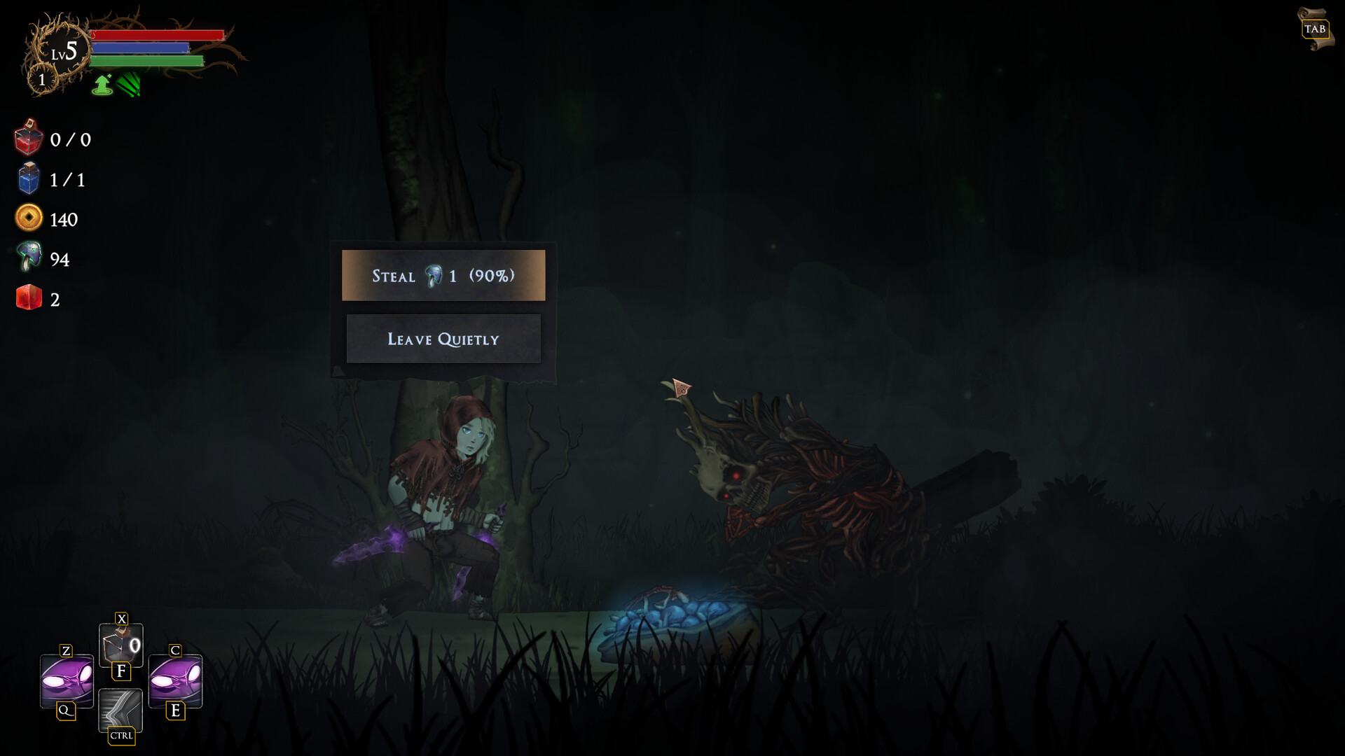 Скриншот: Rogue Blight