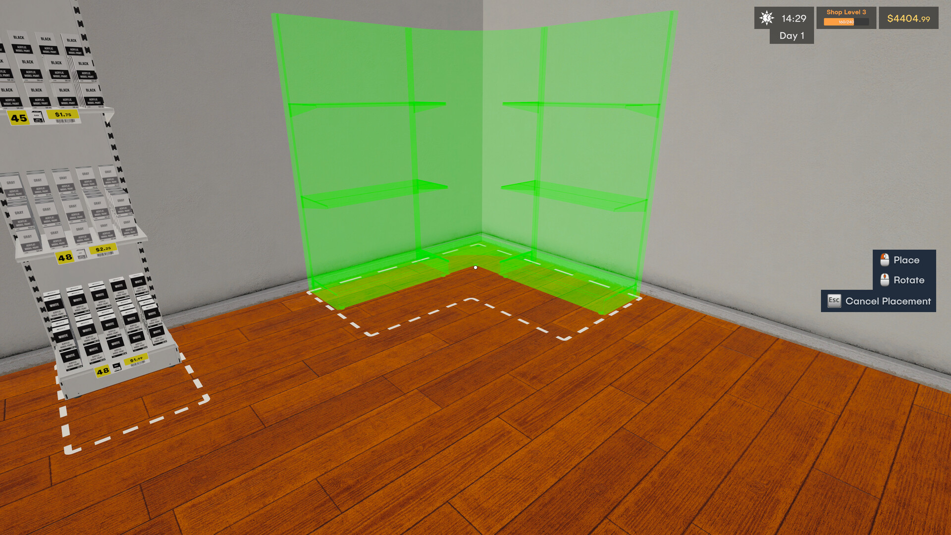 Скриншот: Model Kit Shop Simulator