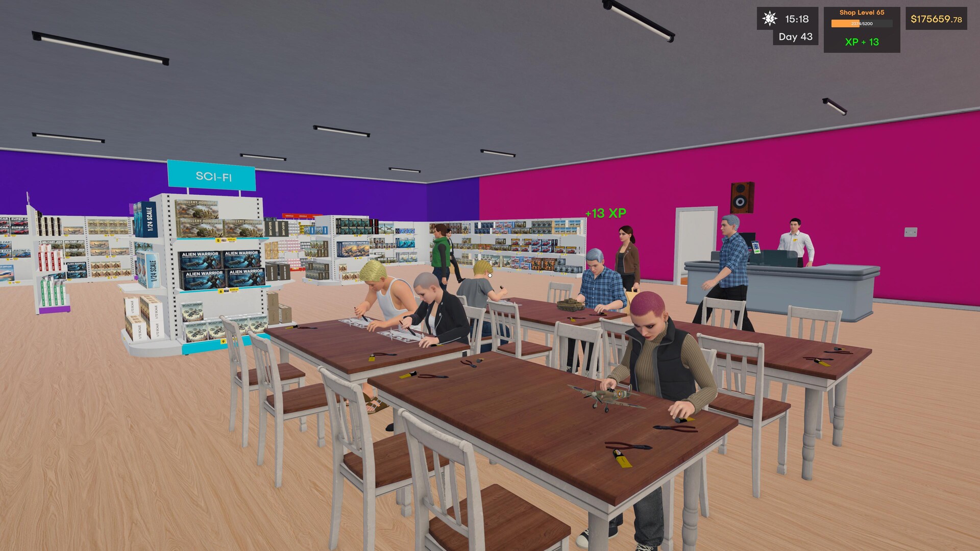 Скриншот: Model Kit Shop Simulator