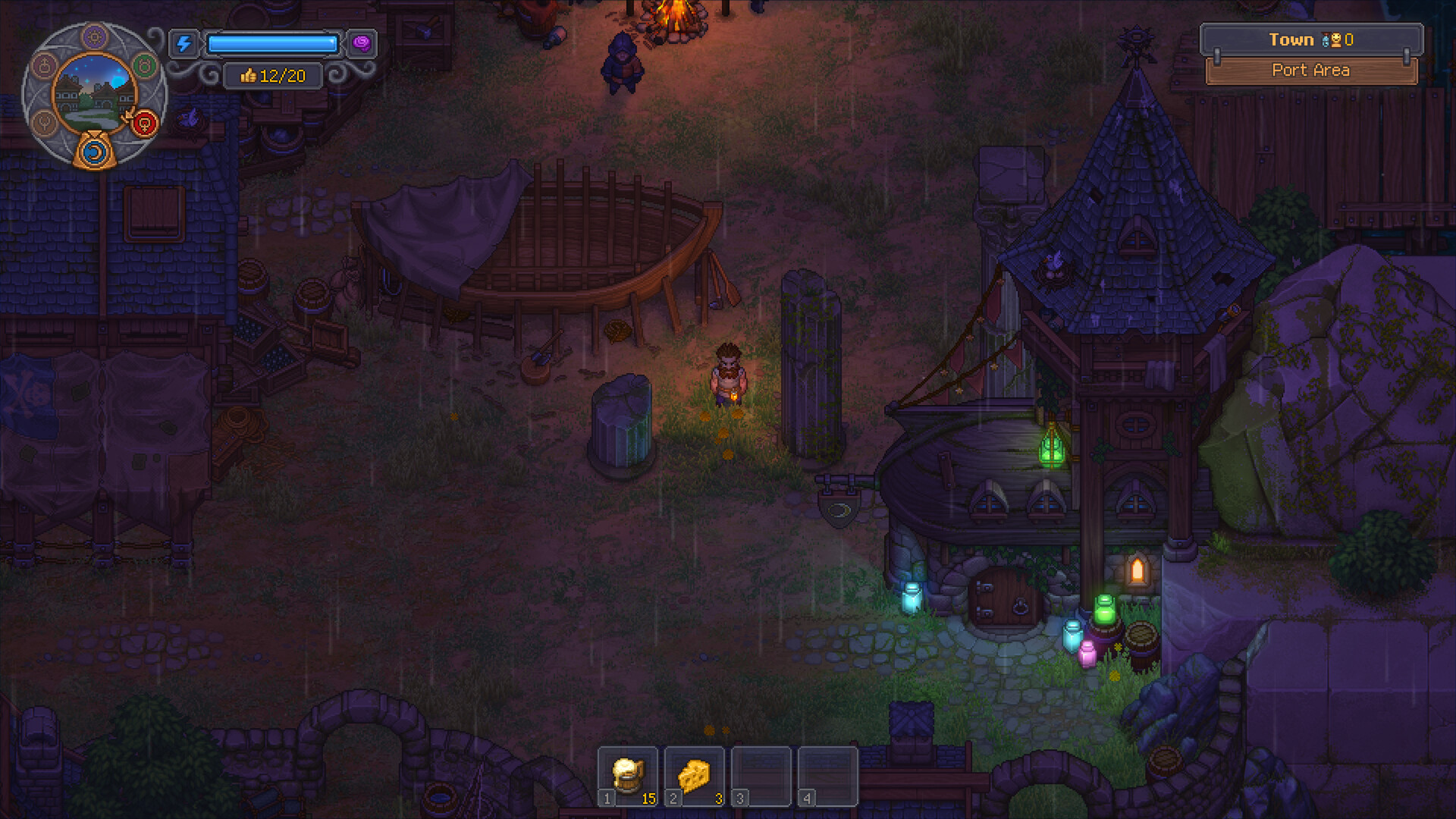 Скриншот: Graveyard Keeper 2