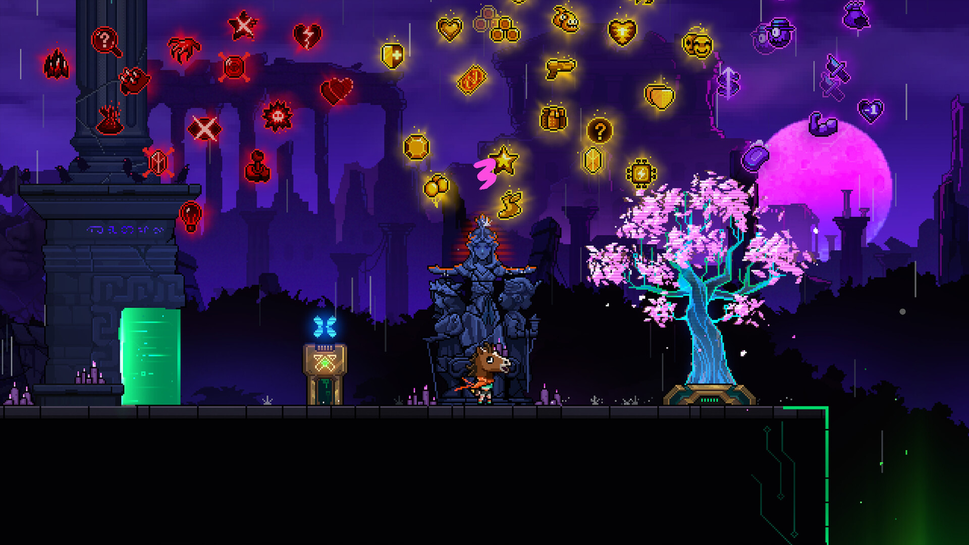 Скриншот: Neon Abyss 2