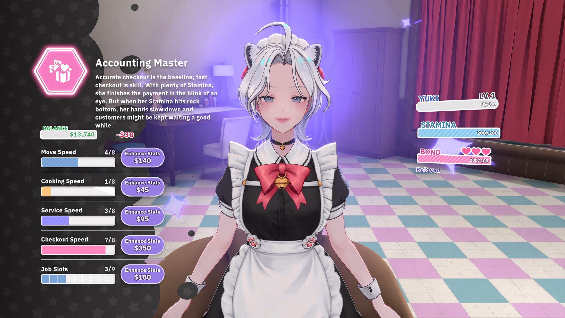 Скриншот: Maid Cafe Simulator