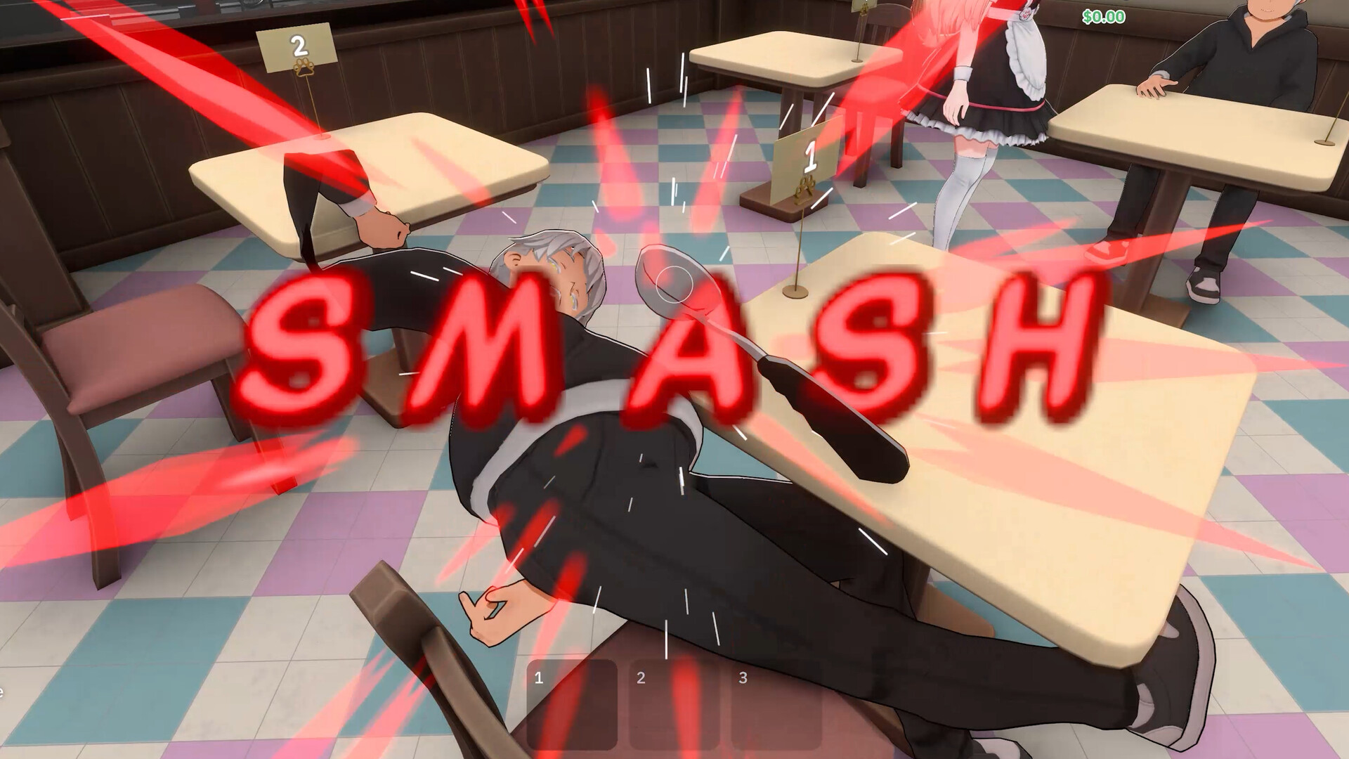 Скриншот: Maid Cafe Simulator
