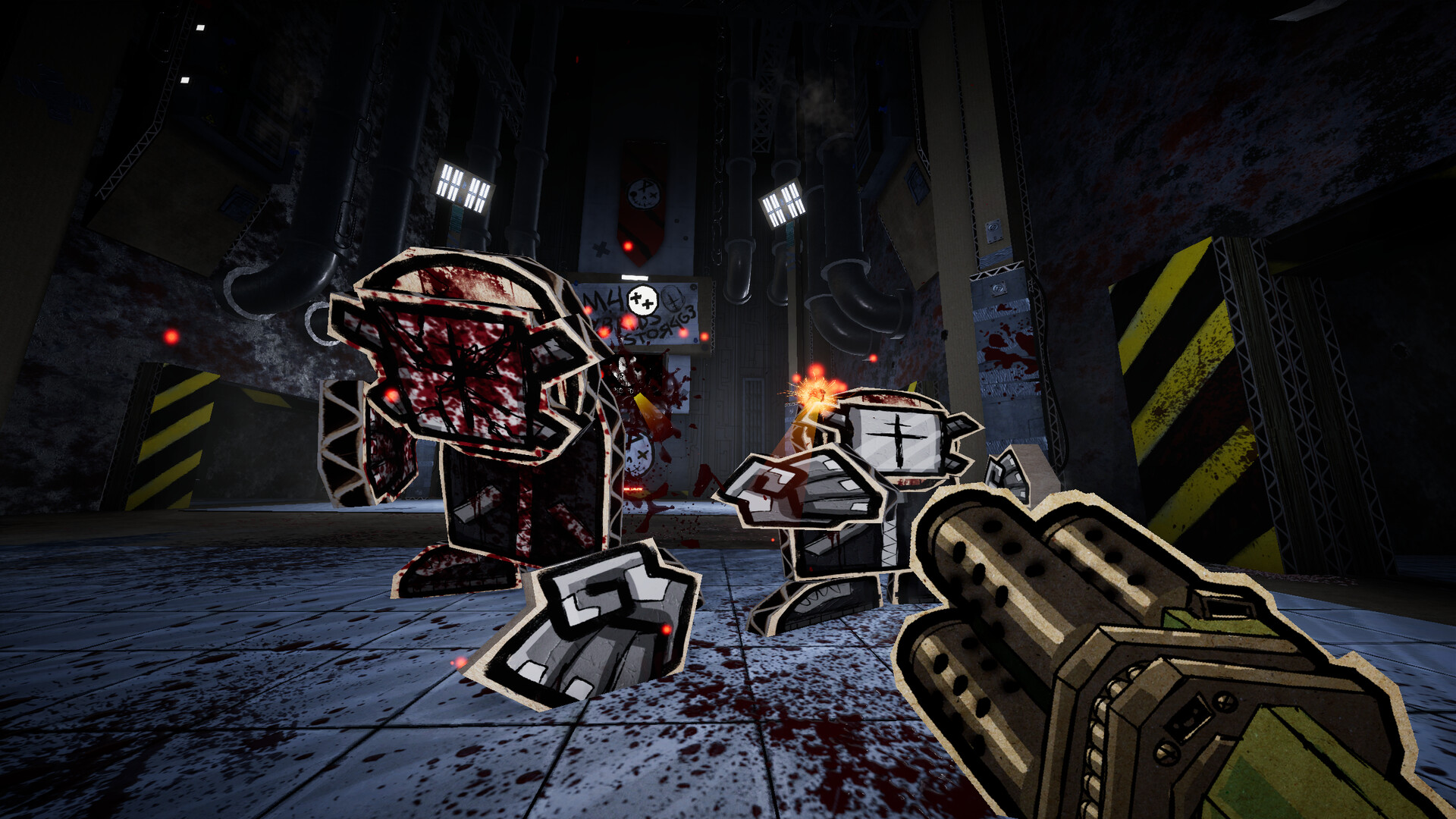 Скриншот: PAPERHEAD