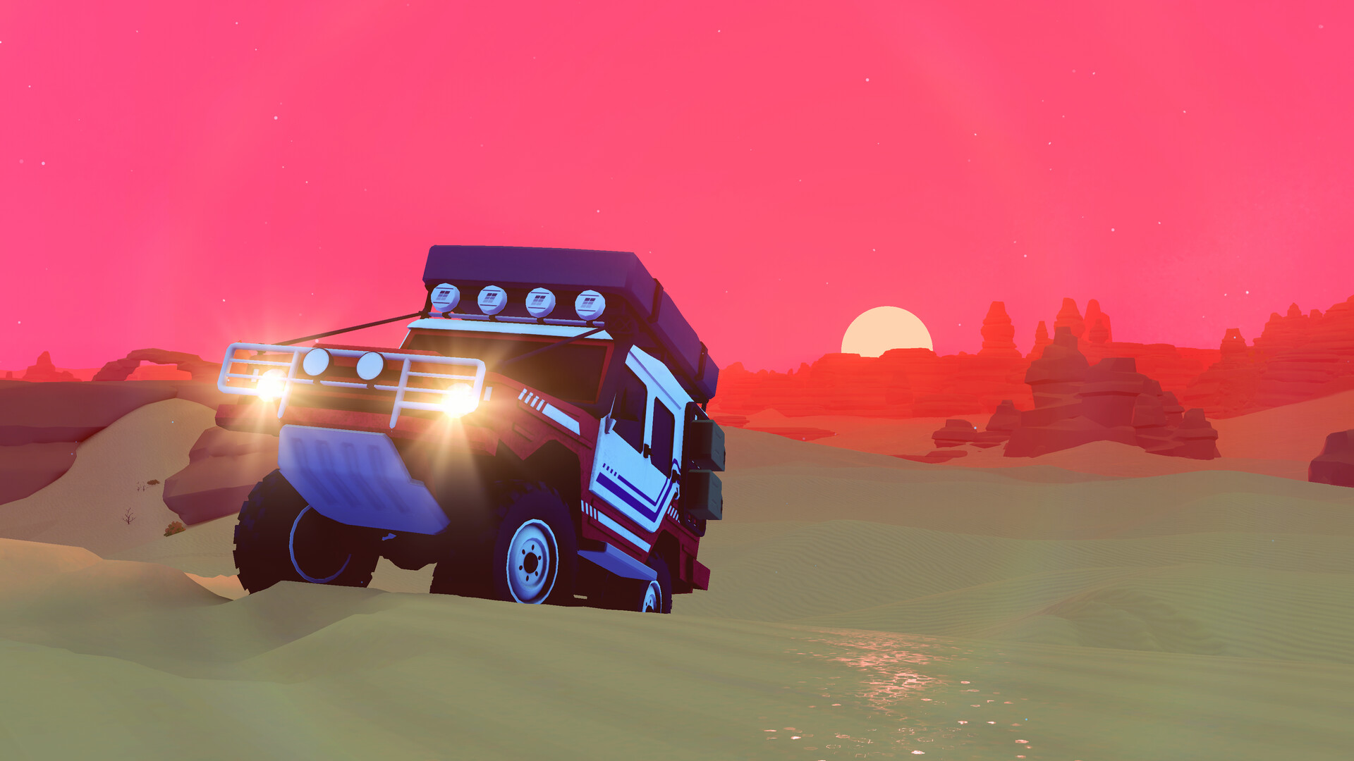 Скриншот: over the hill