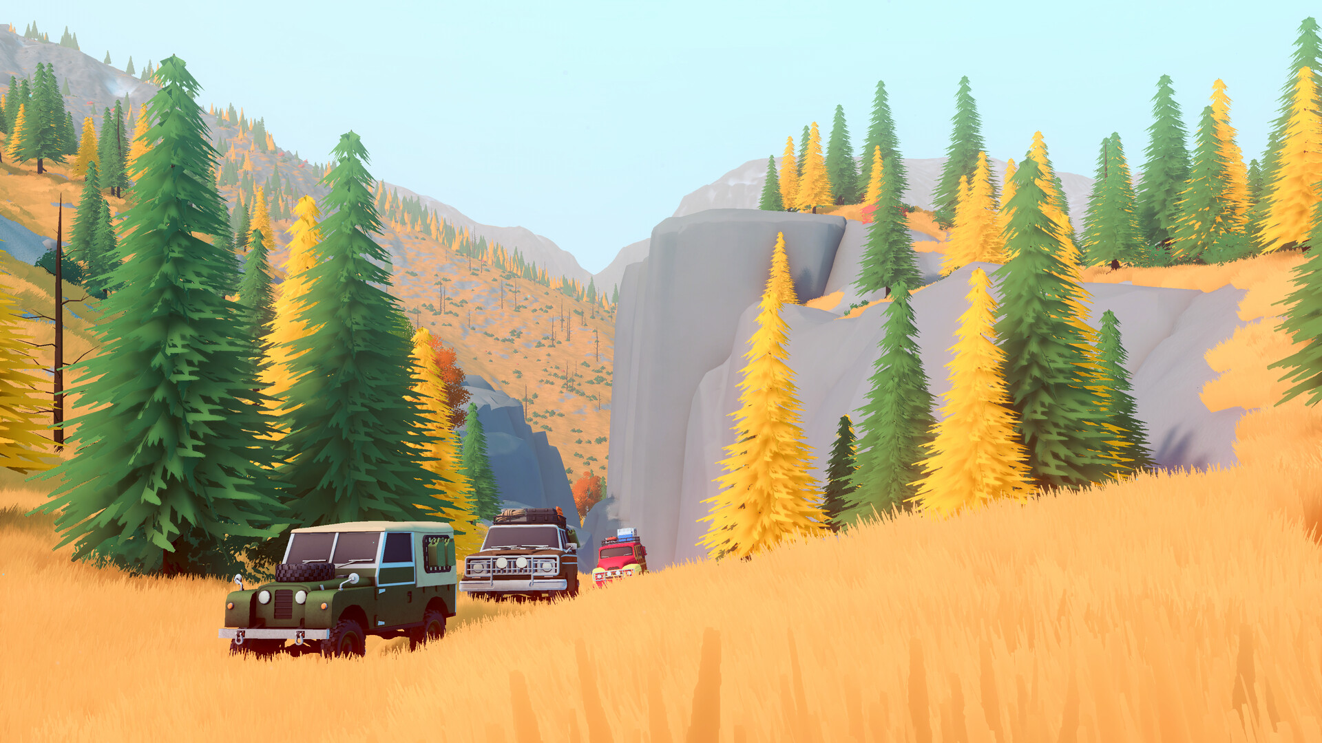 Скриншот: over the hill