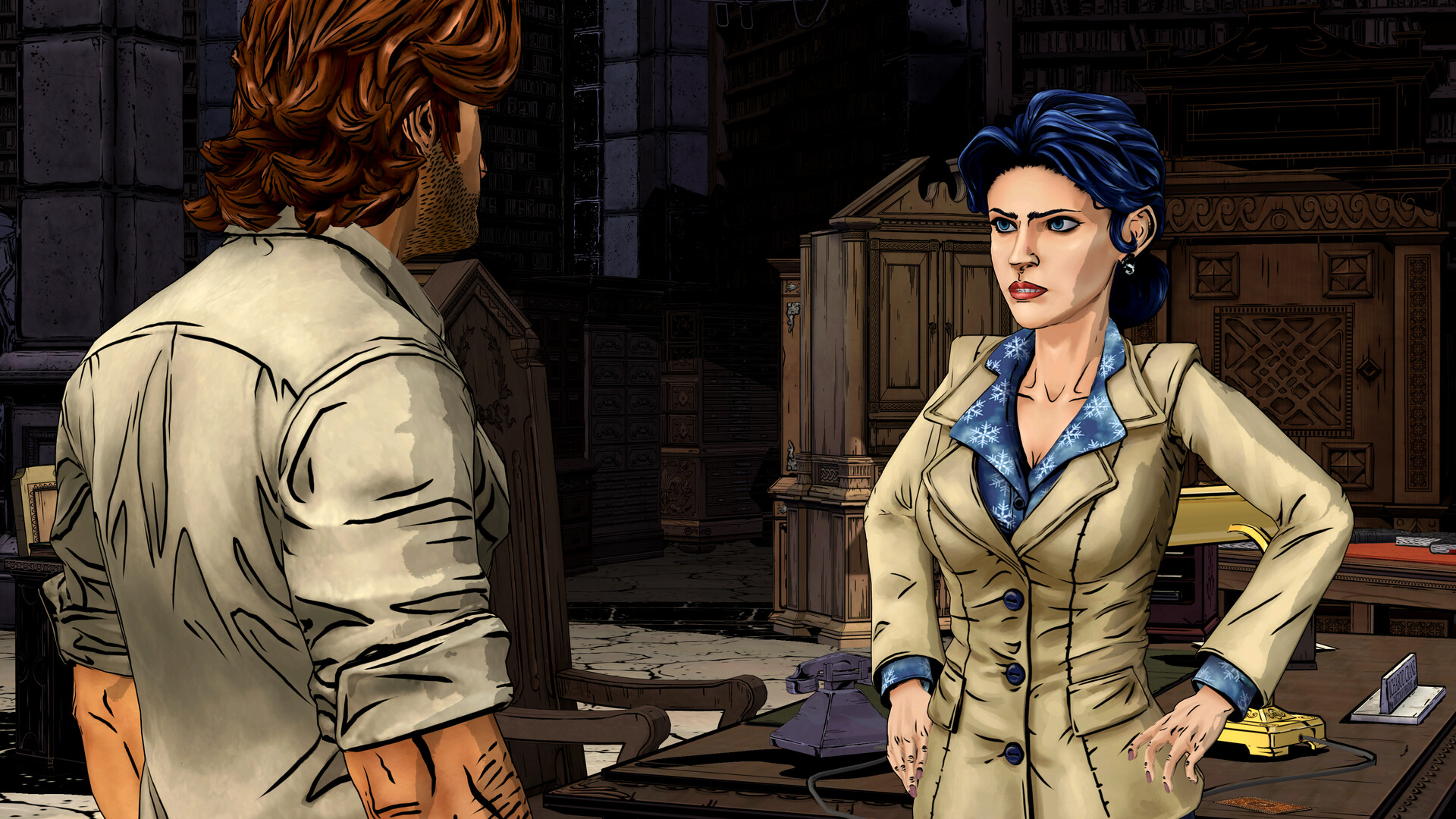Скриншот: The Wolf Among Us Remastered