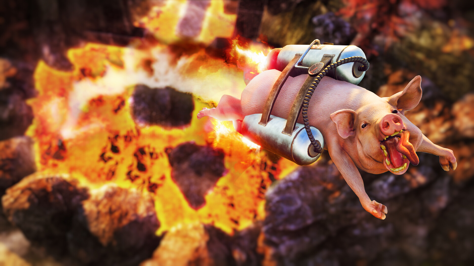 Скриншот: Goat Simulator 3