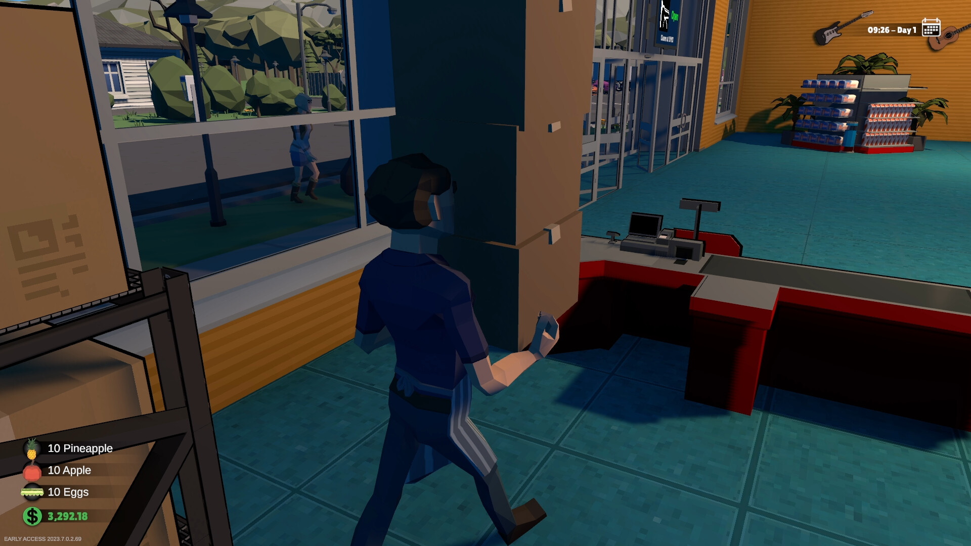 Скриншот: My Supermarket