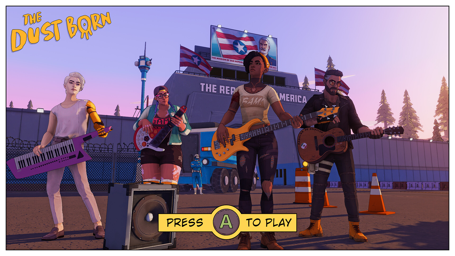 Скриншот: Dustborn