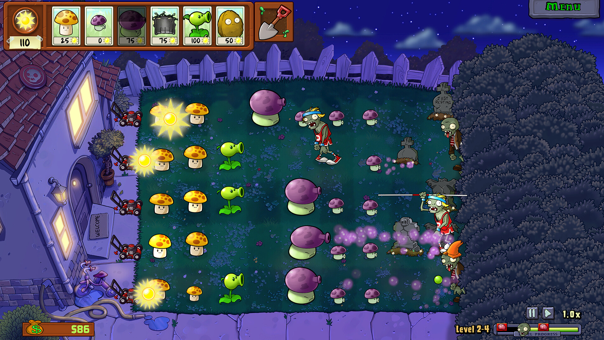 Скриншот: Plants vs. Zombies™: Replanted