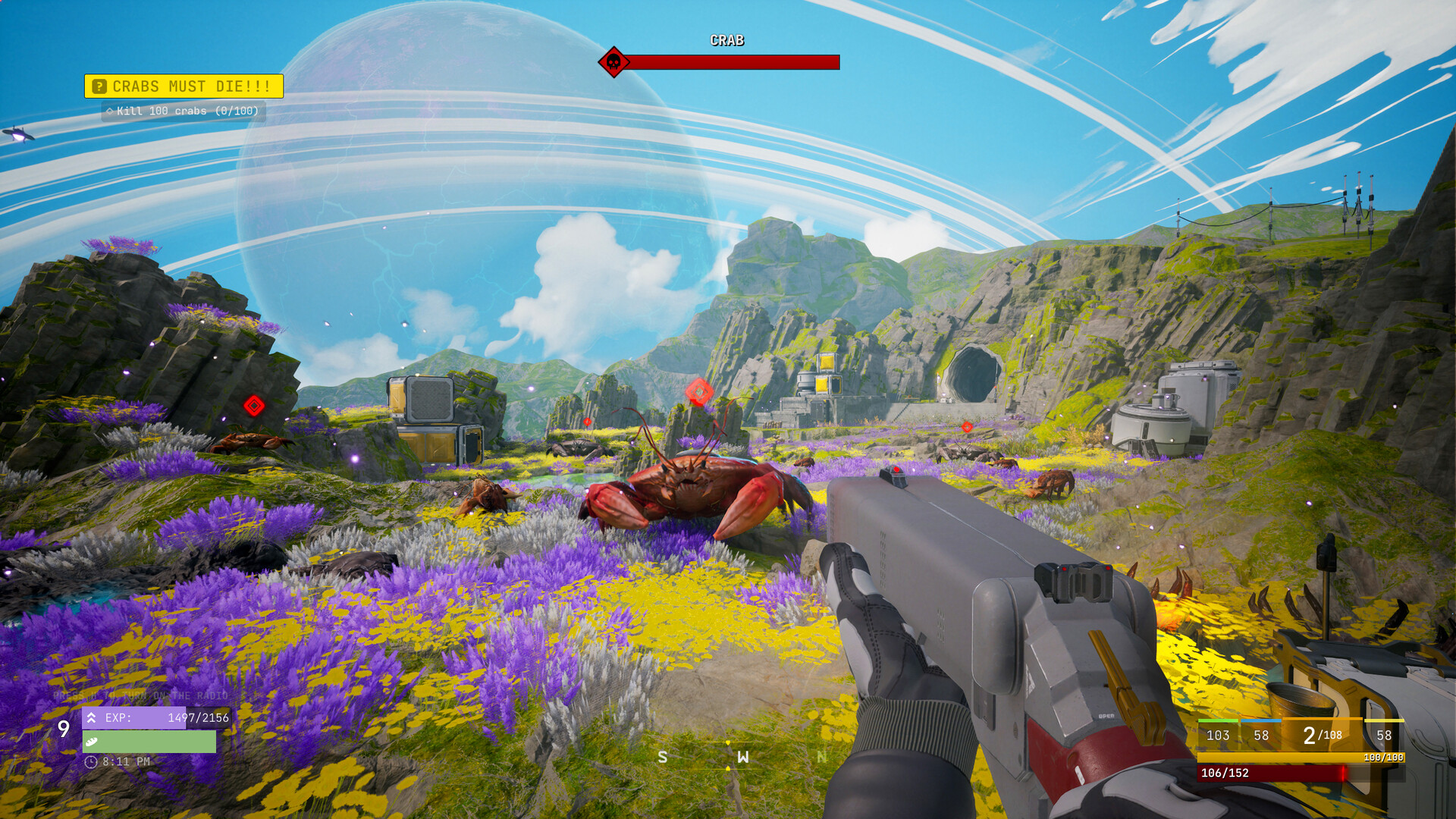 Скриншот: CRABS MUST DIE!