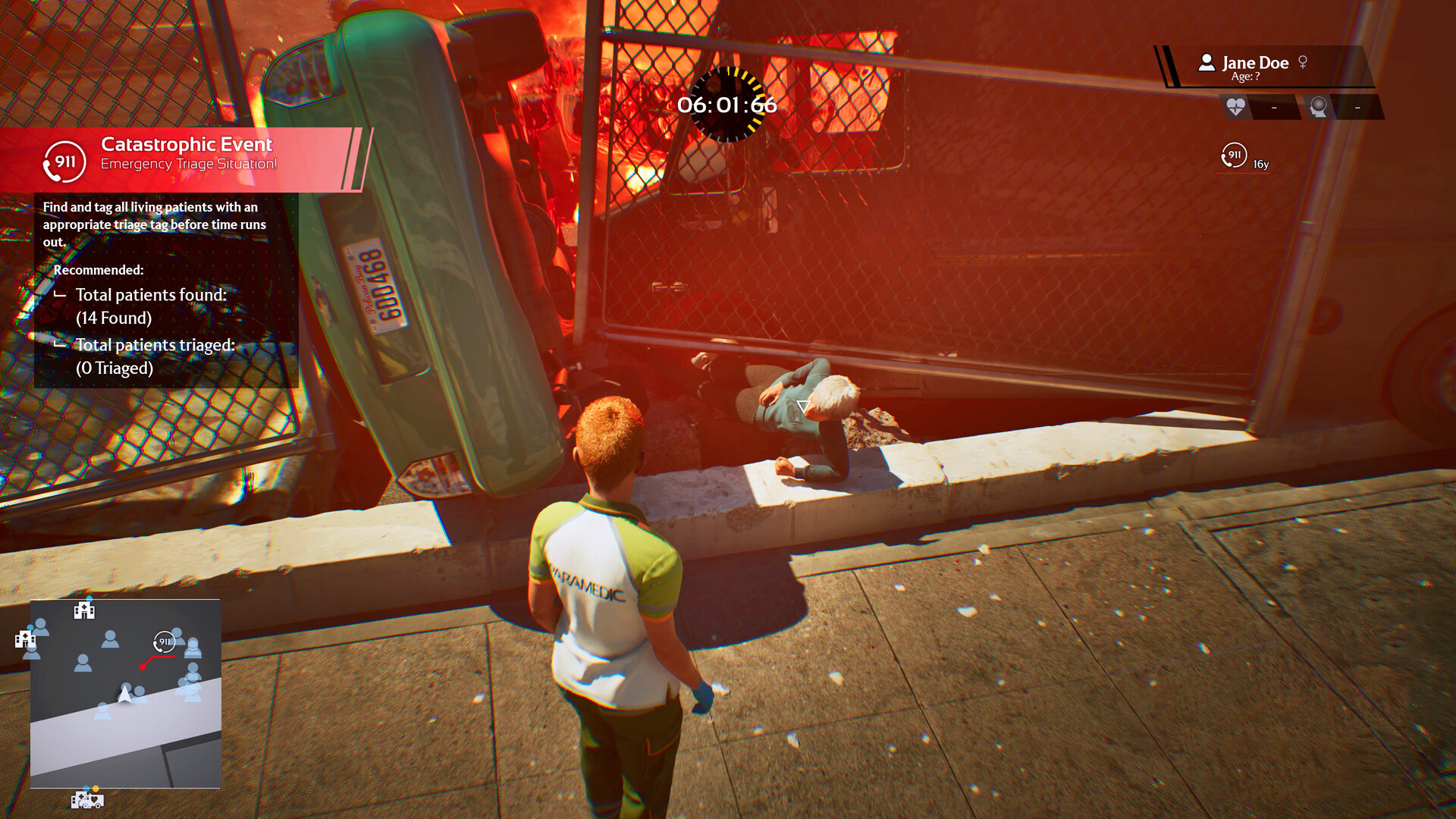 Скриншот: Ambulance Life: A Paramedic Simulator