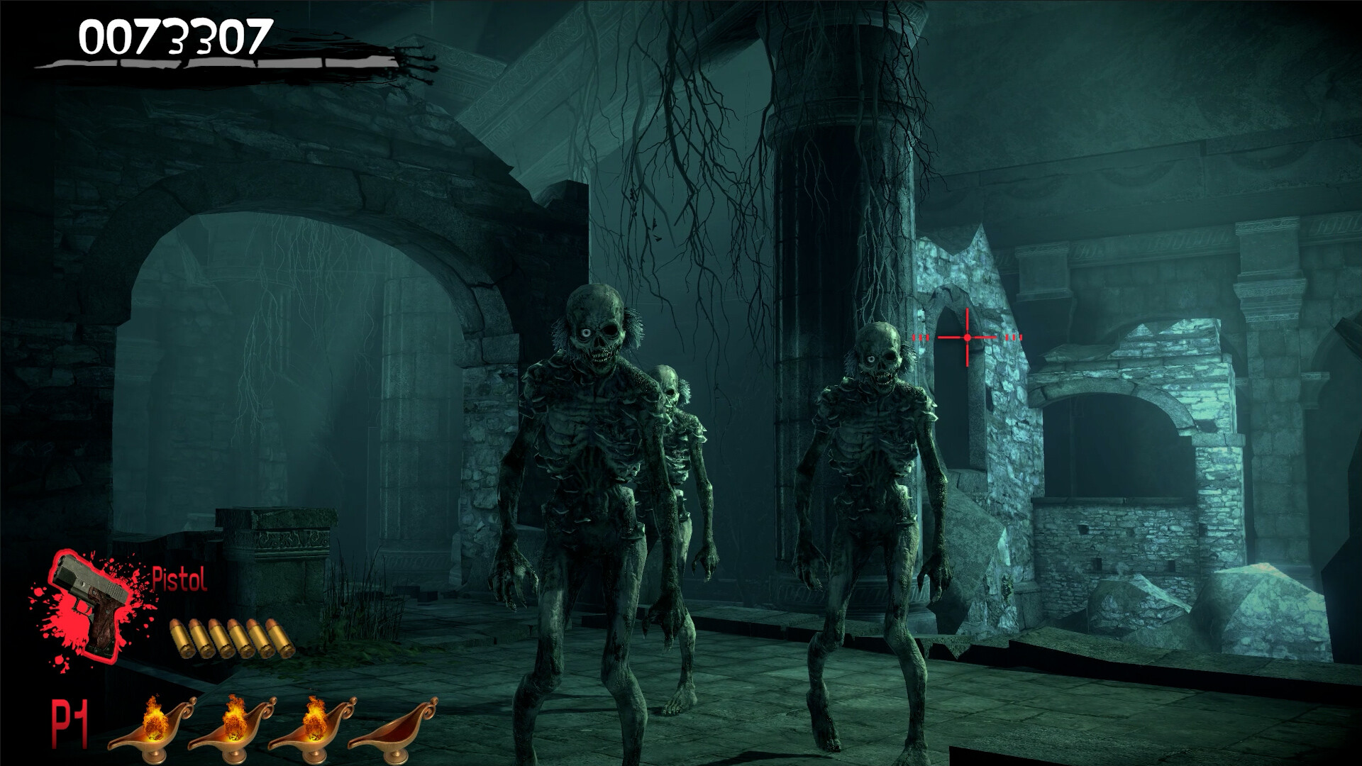 Скриншот: THE HOUSE OF THE DEAD 2: Remake