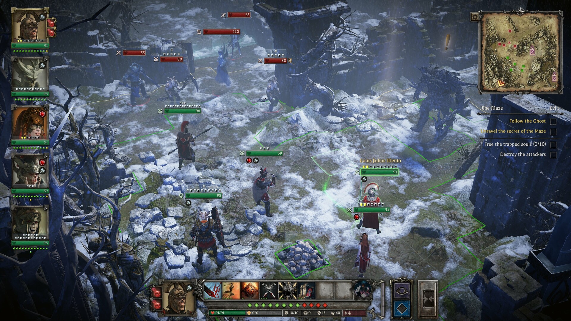 Скриншот: King Arthur: Legion IX