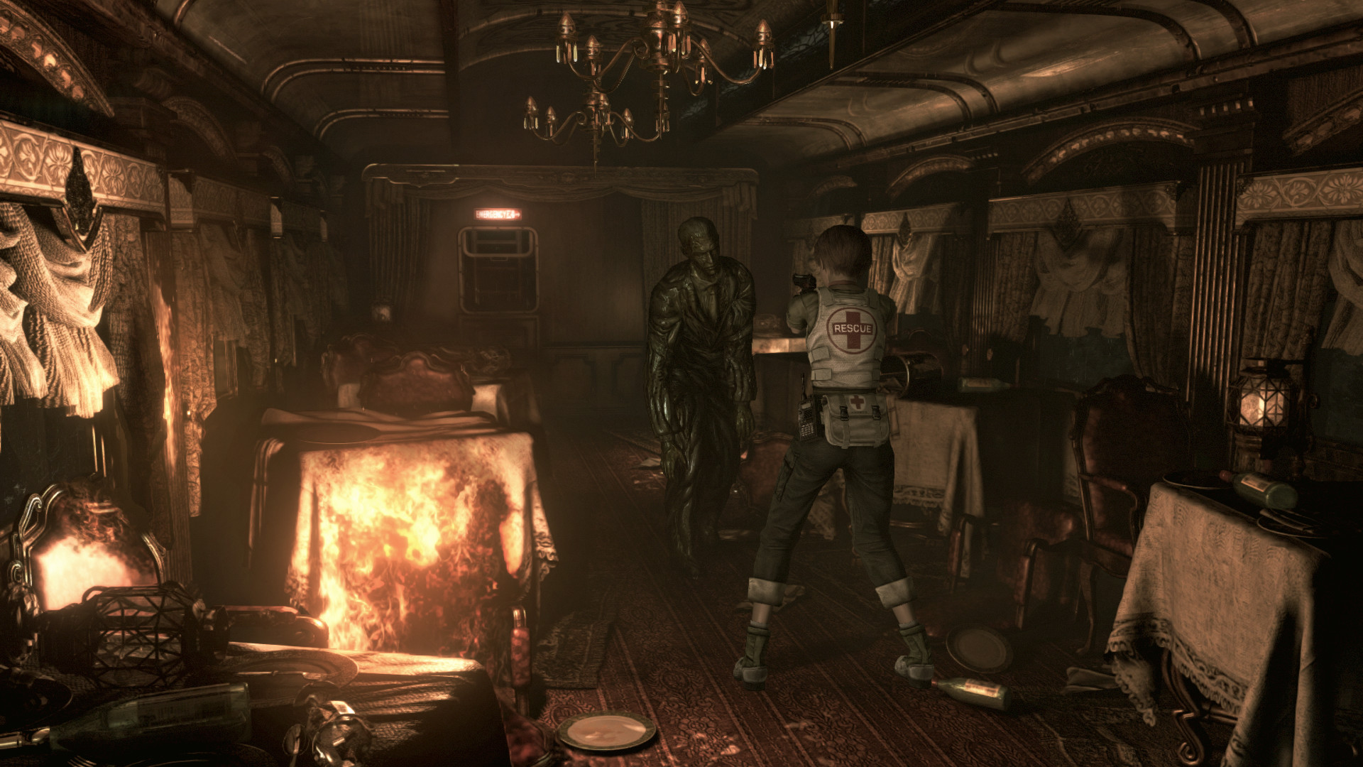 Скриншот: Resident Evil 0