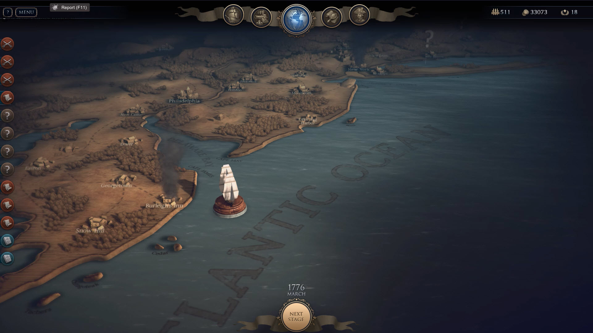 Скриншот: Ultimate Admiral: Age of Sail