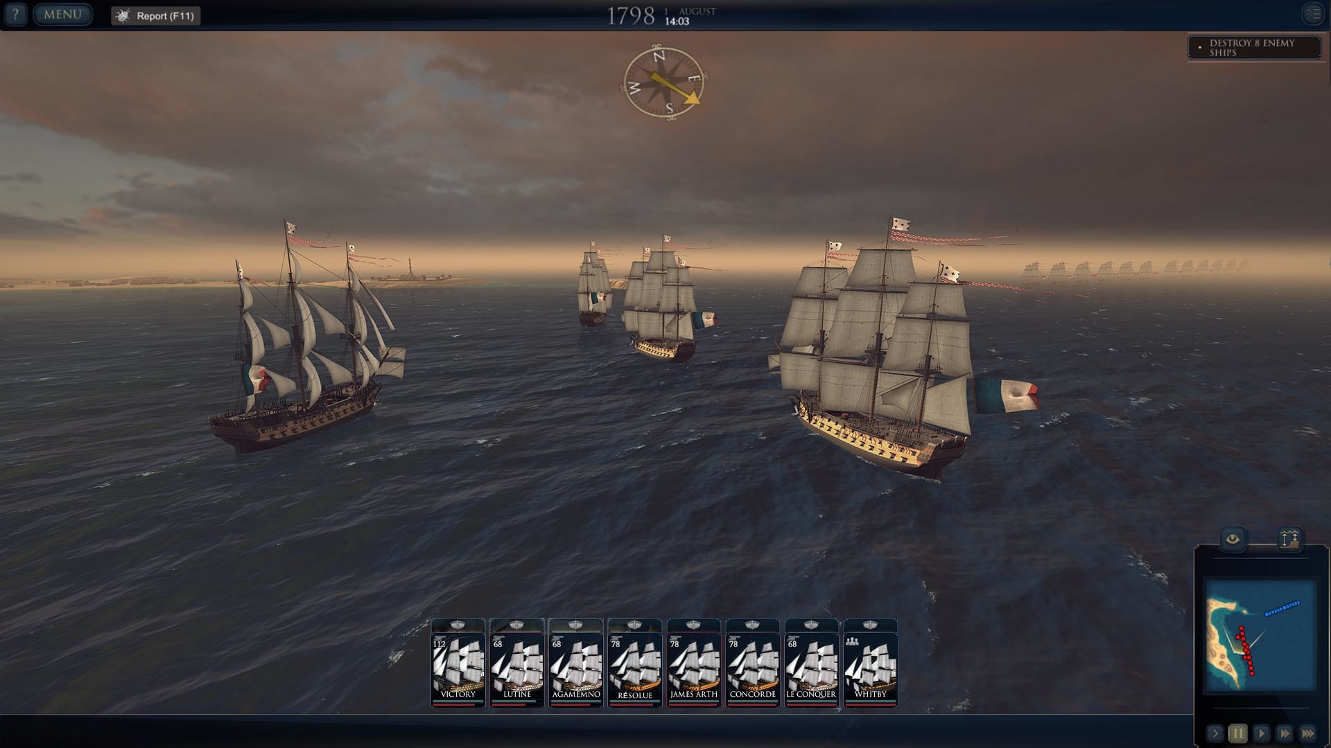 Скриншот: Ultimate Admiral: Age of Sail