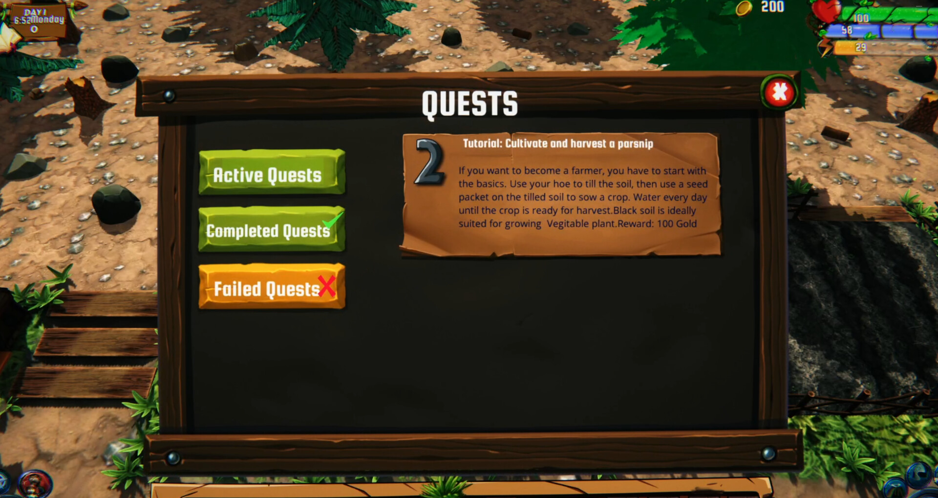 Скриншот: Village and The Witch