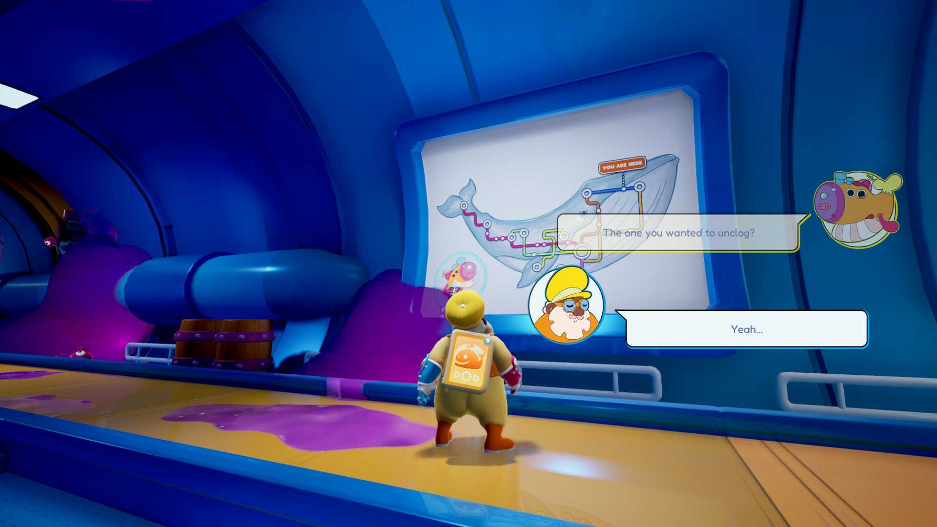 Скриншот: WHALIEN - Unexpected Guests