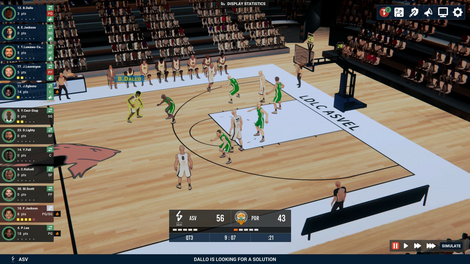 Скриншот: Pro Basketball Manager 2024