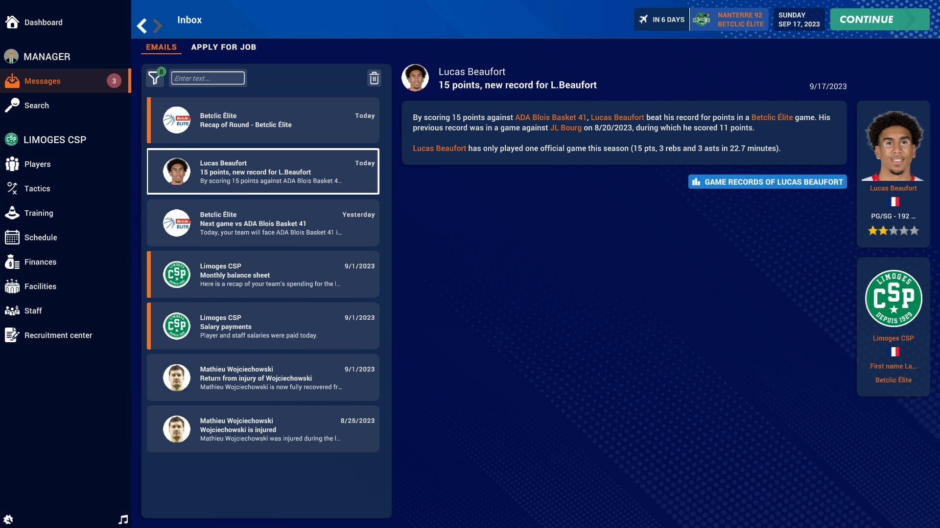 Скриншот 10: Pro Basketball Manager 2024