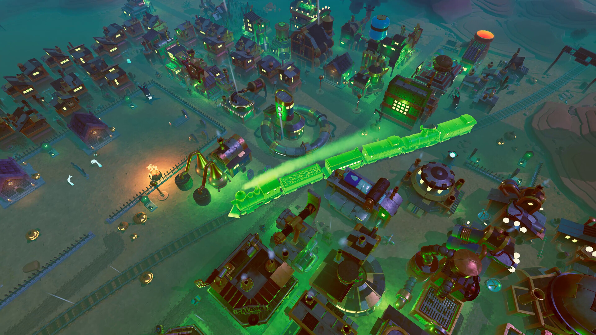 Скриншот: SteamWorld Build