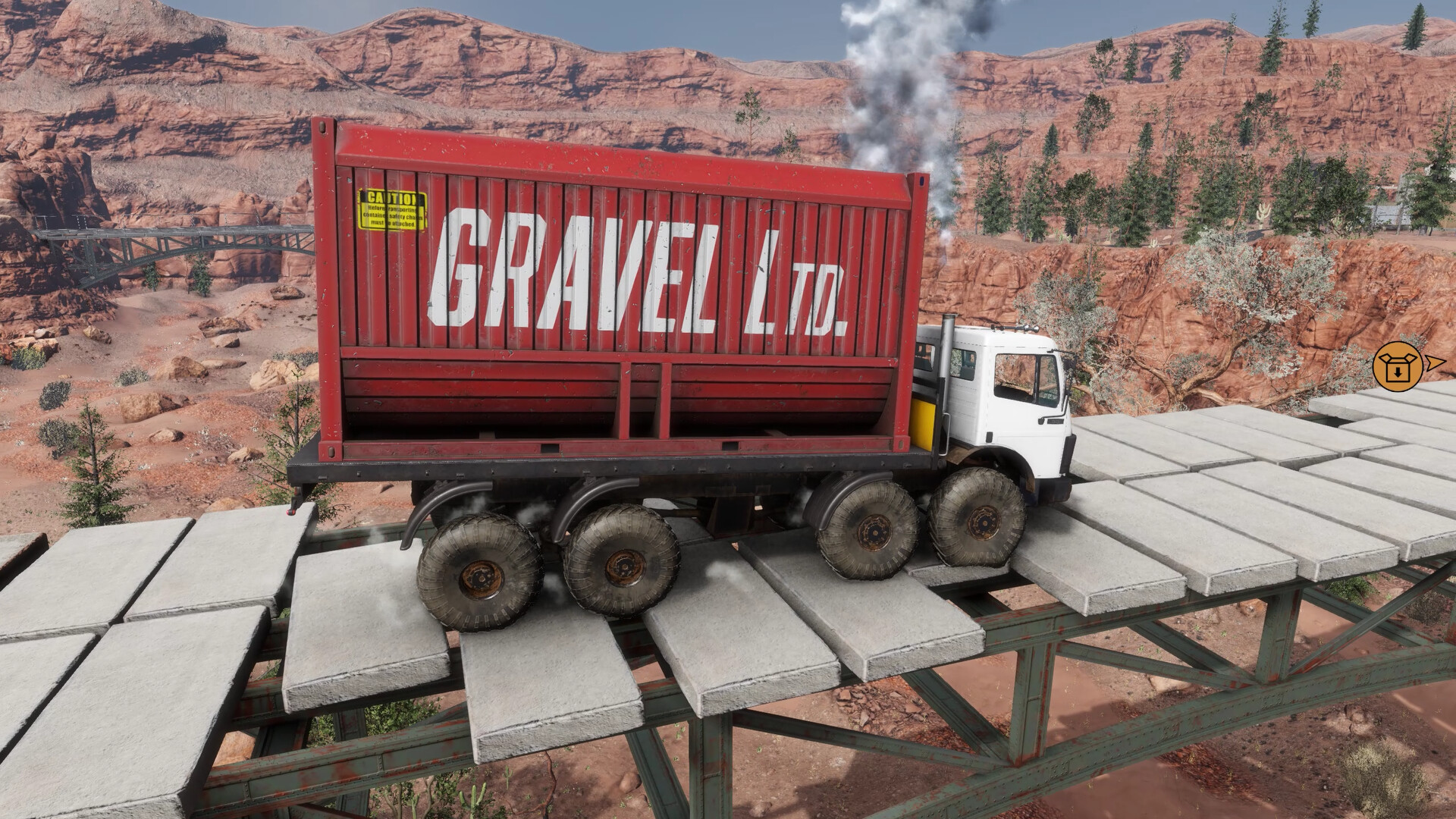 Скриншот: Offroad Truck Simulator: Heavy Duty Challenge®
