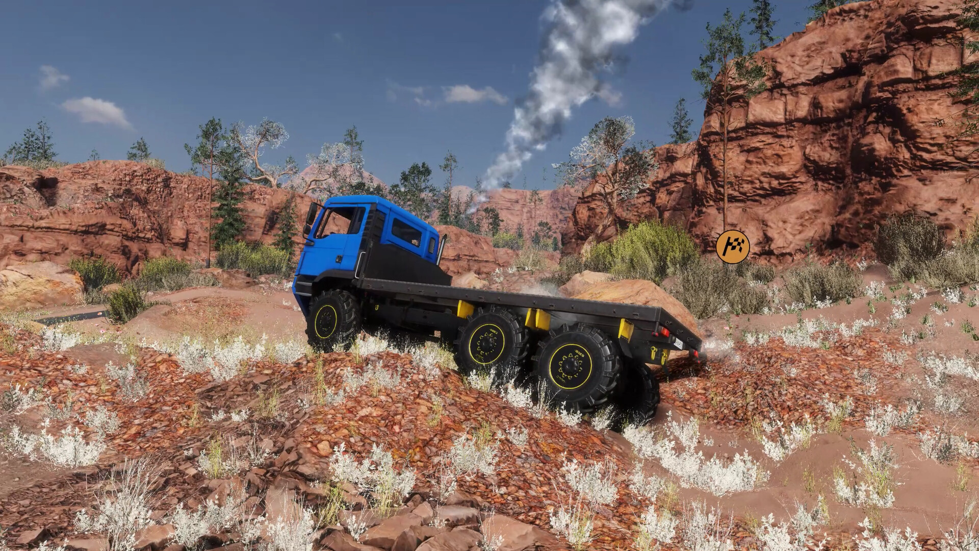 Скриншот: Offroad Truck Simulator: Heavy Duty Challenge®