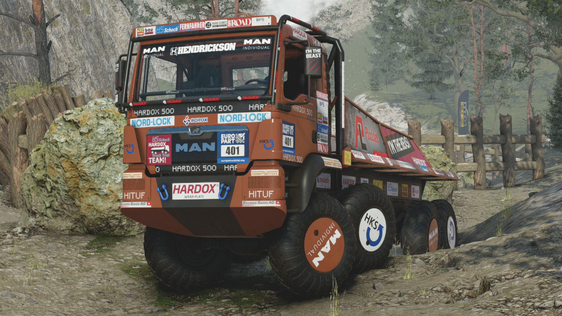 Скриншот 9: Offroad Truck Simulator: Heavy Duty Challenge®