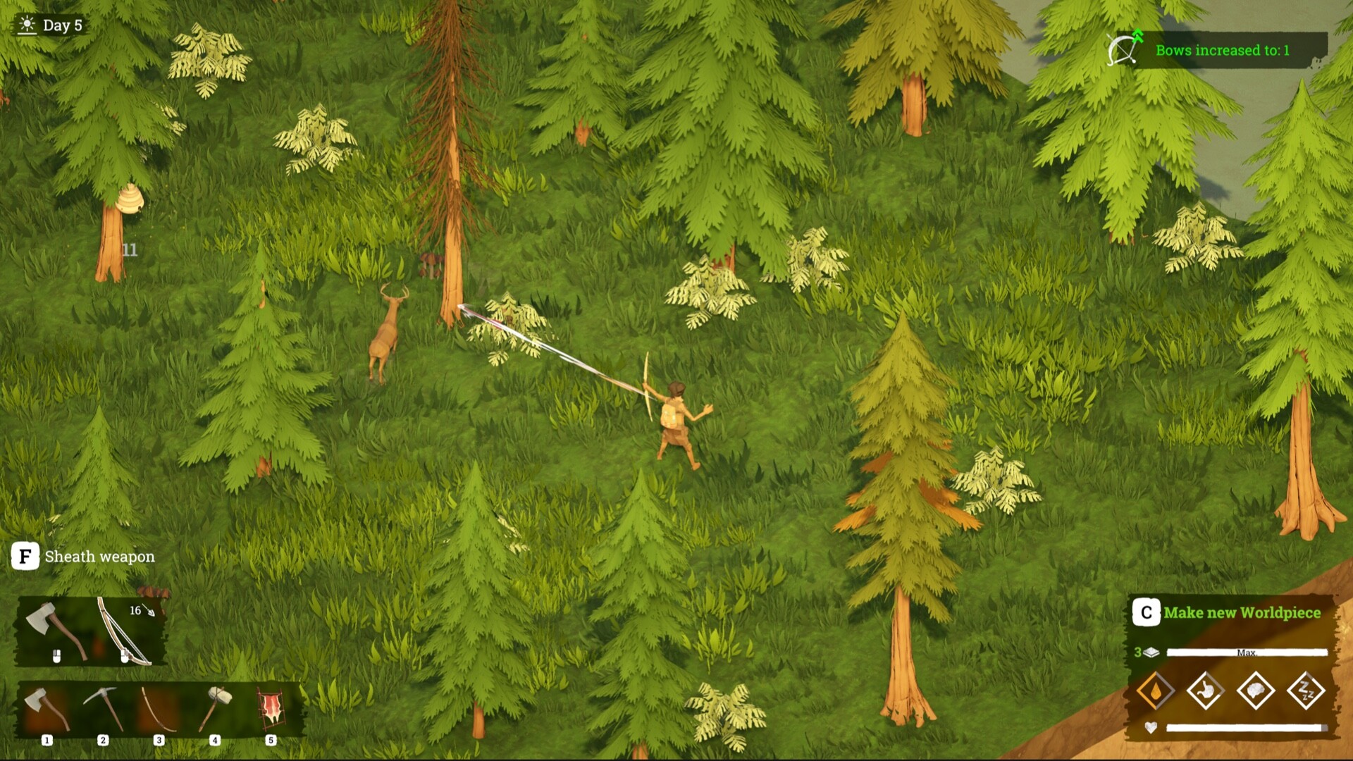 Скриншот: Above Snakes